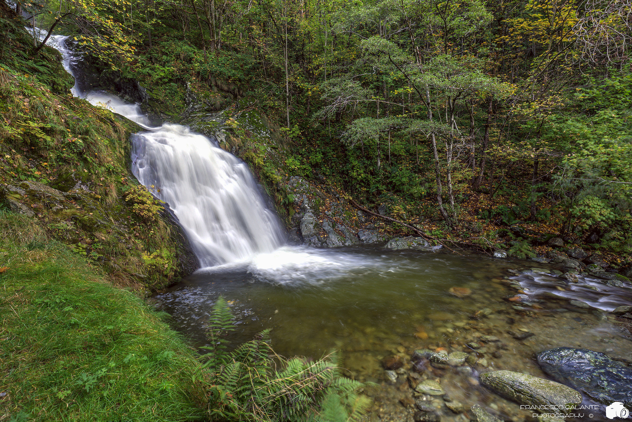 Waterfall in Campertogno (vc)