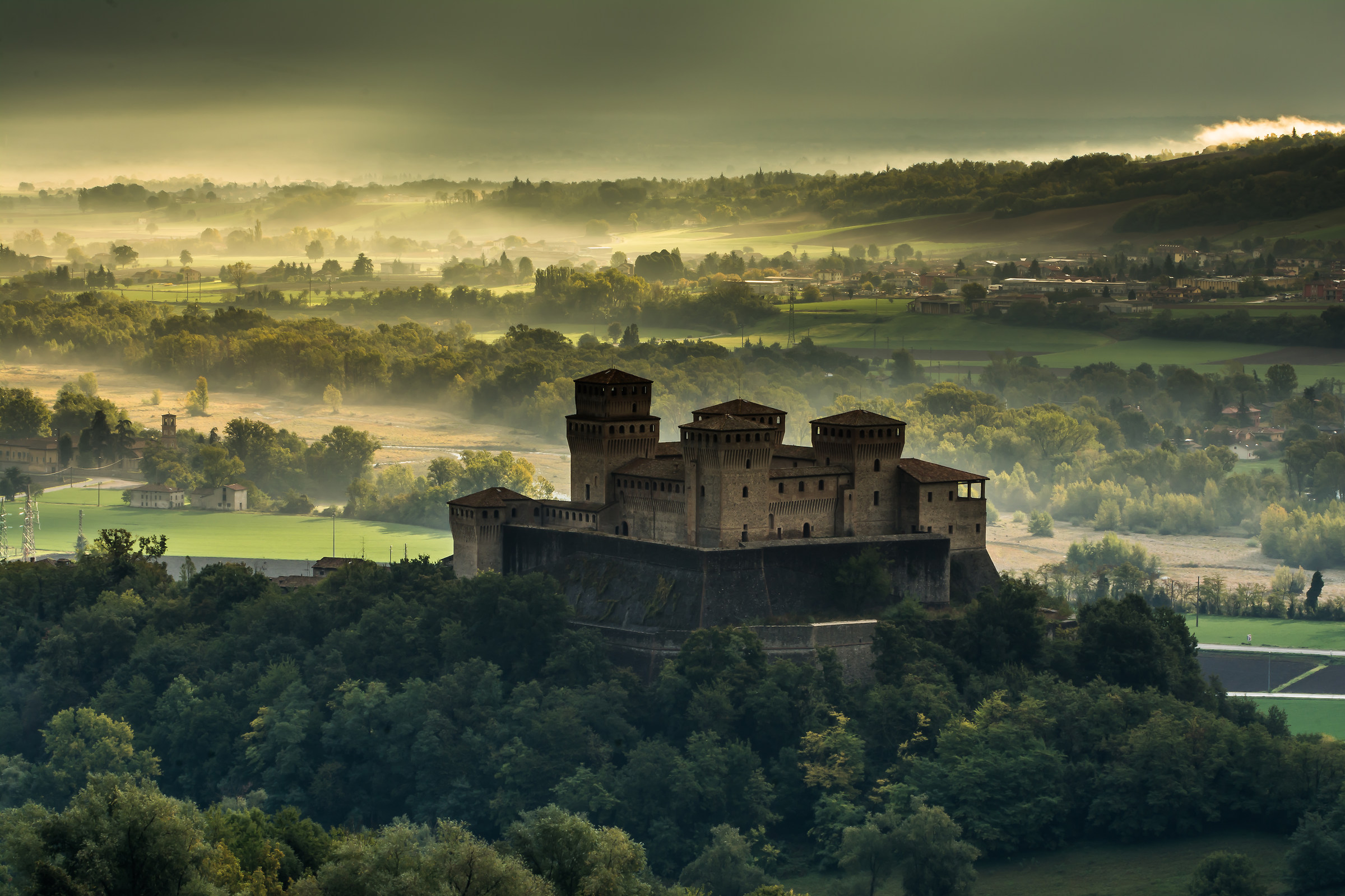 Le prime nebbie del mattino