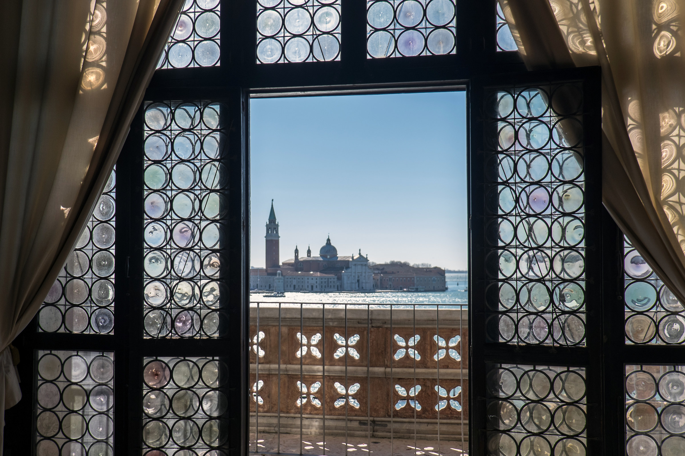 Glimpses into the lagoon