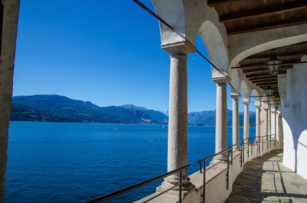 Santa Caterina del Sasso on Lake Maggiore
