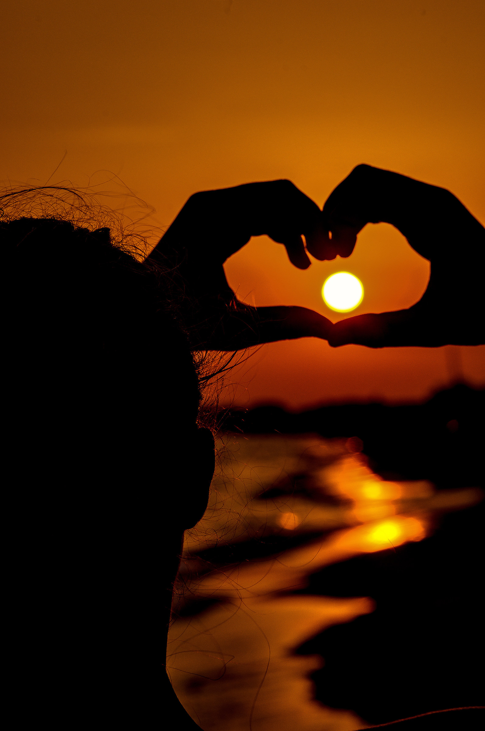 The warmth of the heart ..!