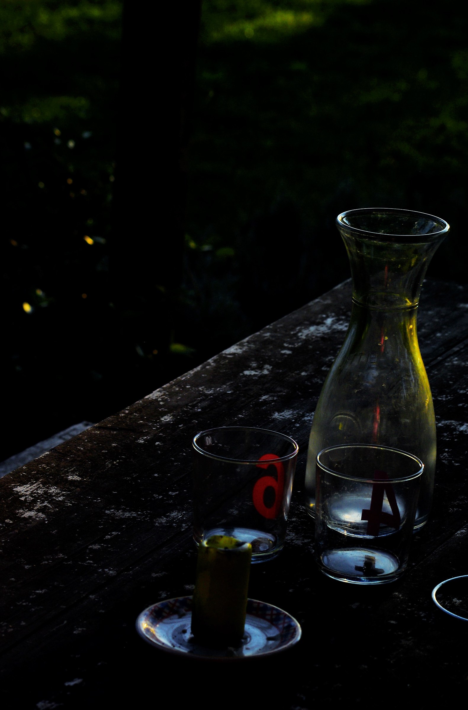 il ricordo della sera...