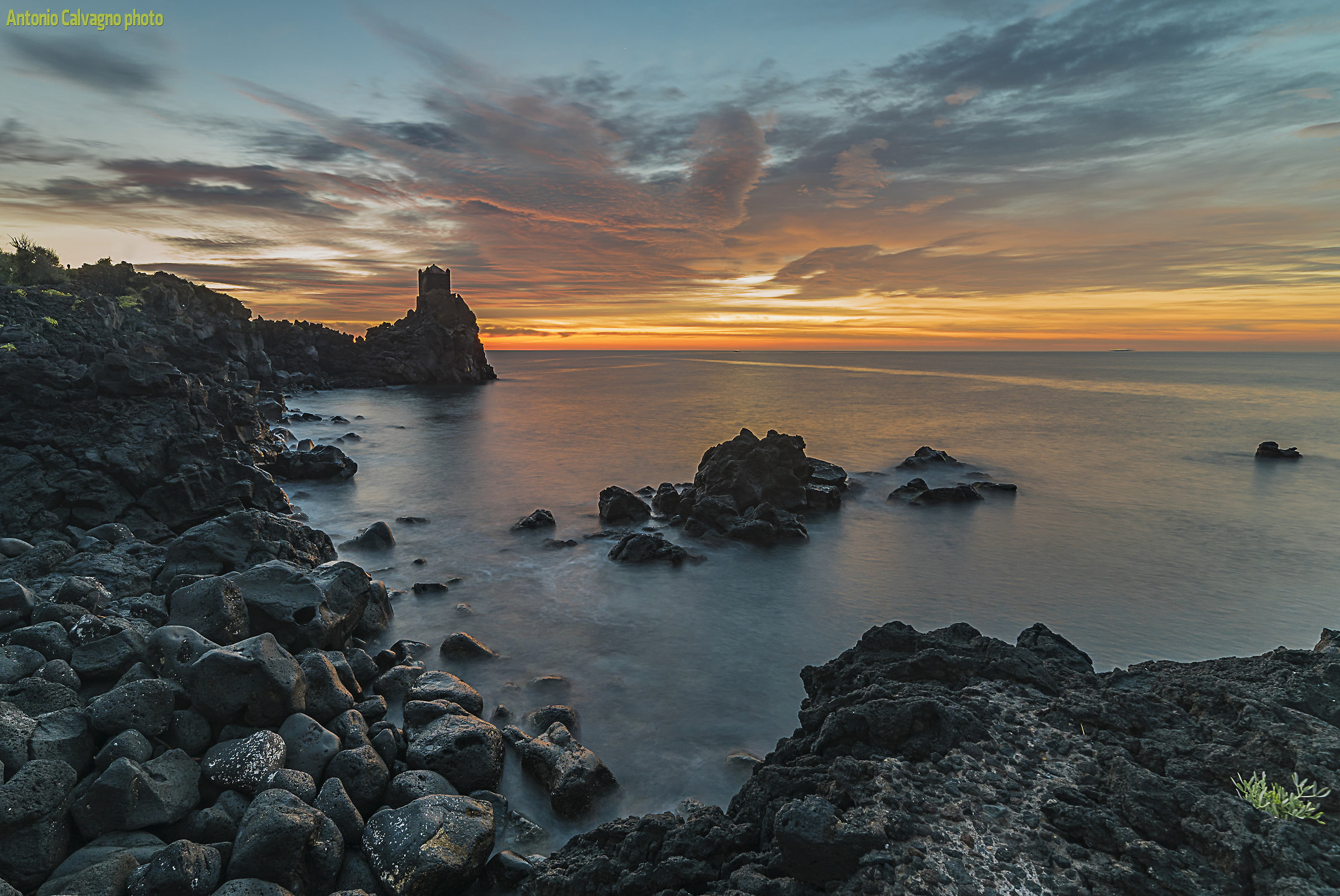 Alba alla Torretta di Santa Tecla