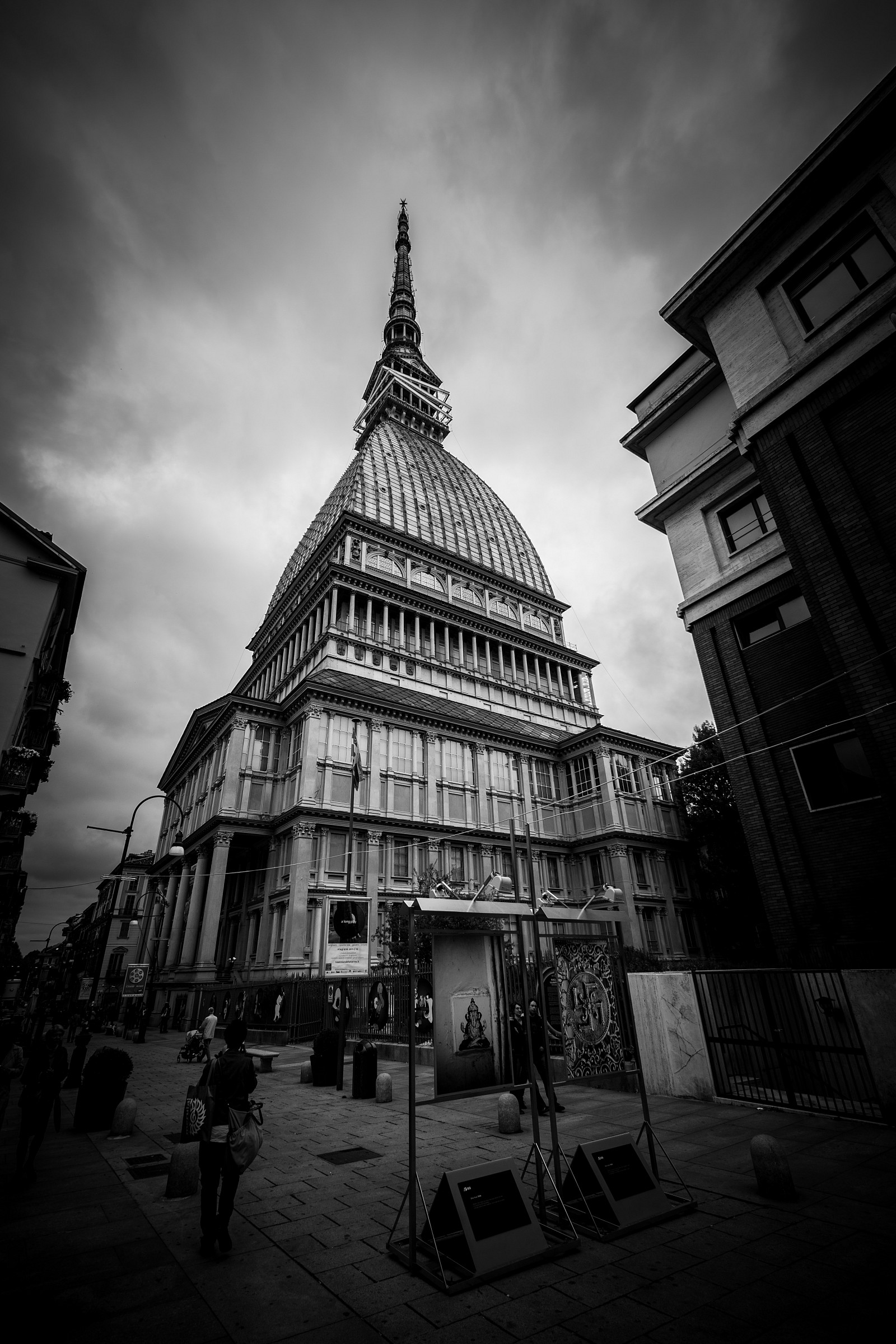 La Mole in bianco e nero