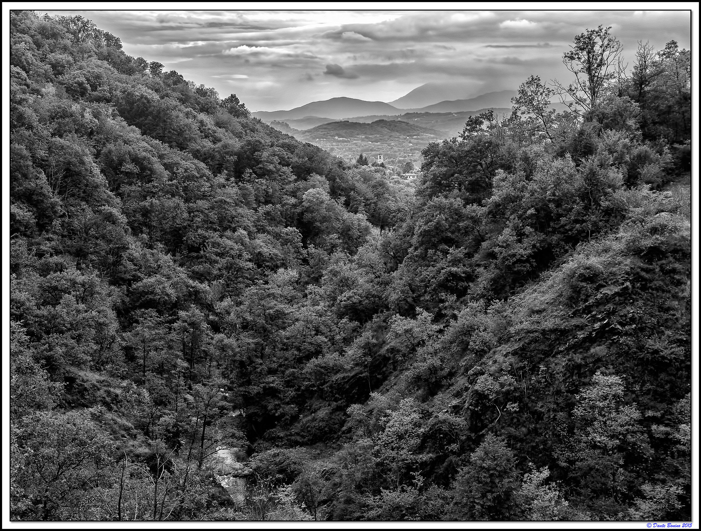 The gorges of the river