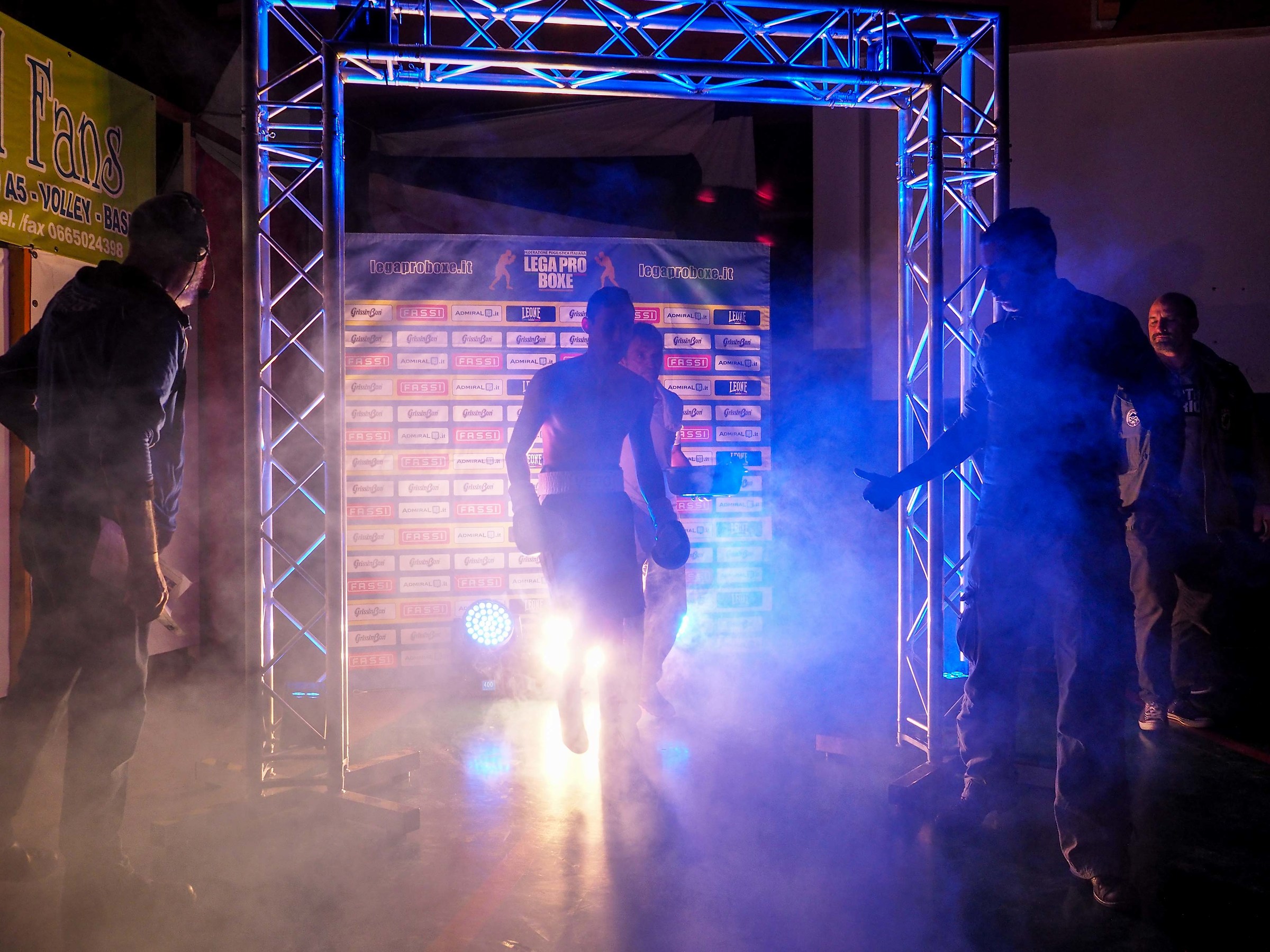 between light and smoke