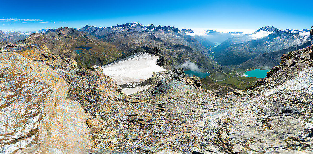 Panorama from Punta Basei