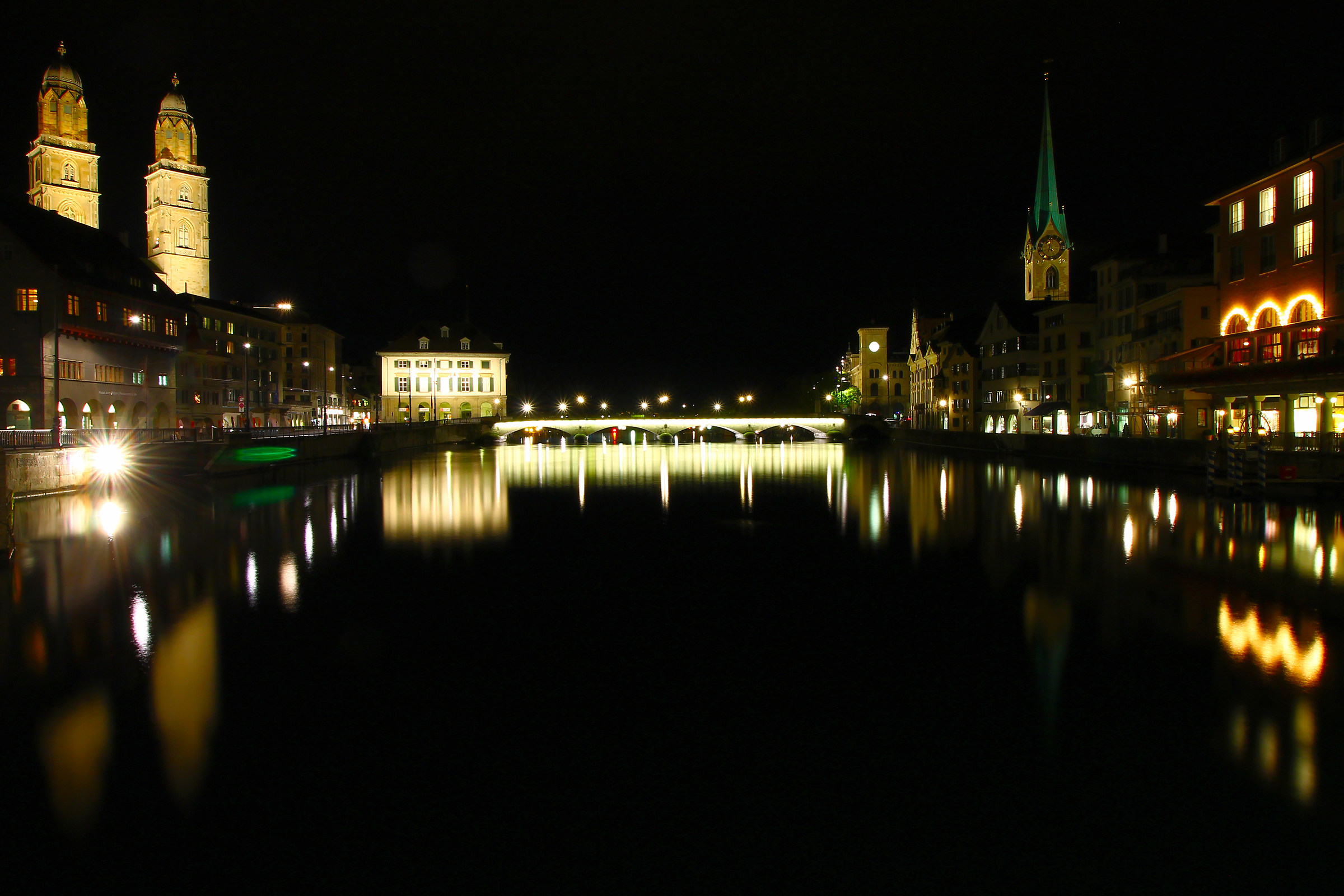 The reflections of Zurich