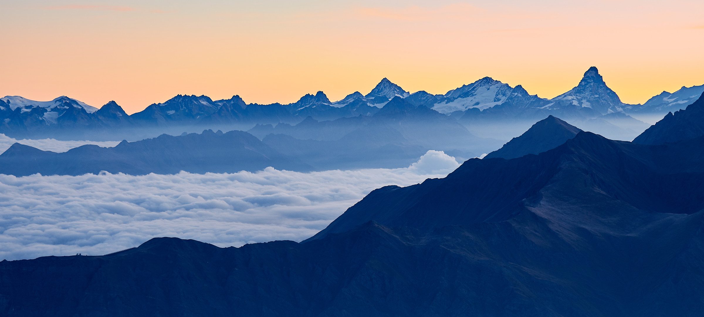 Un mare di nuvole......