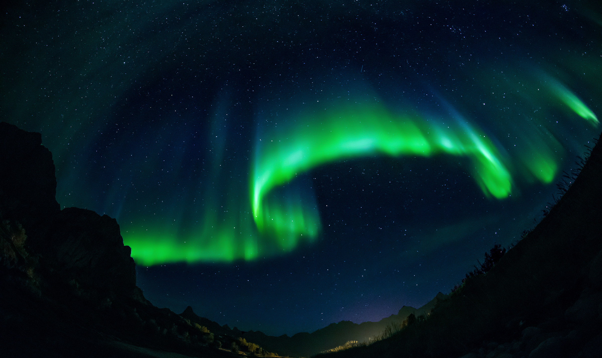 under the sky of Lofoten