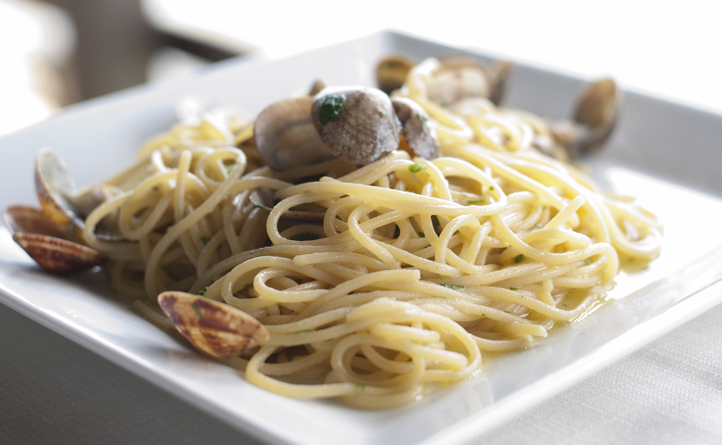 Linguine alle arselle