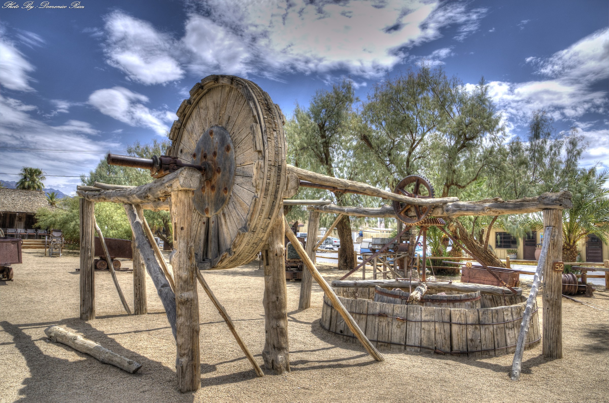 Ancient instrument processing borax