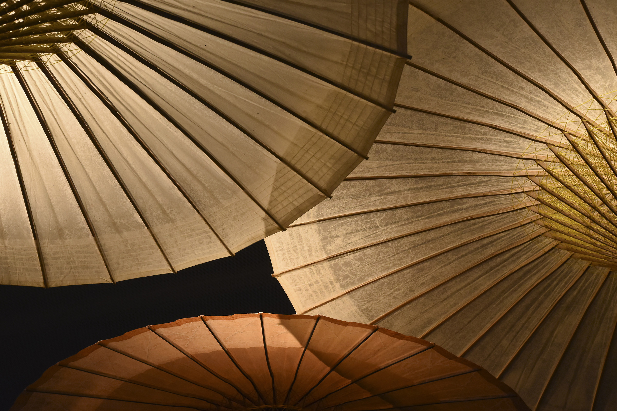 Tris di ombrelli cinesi