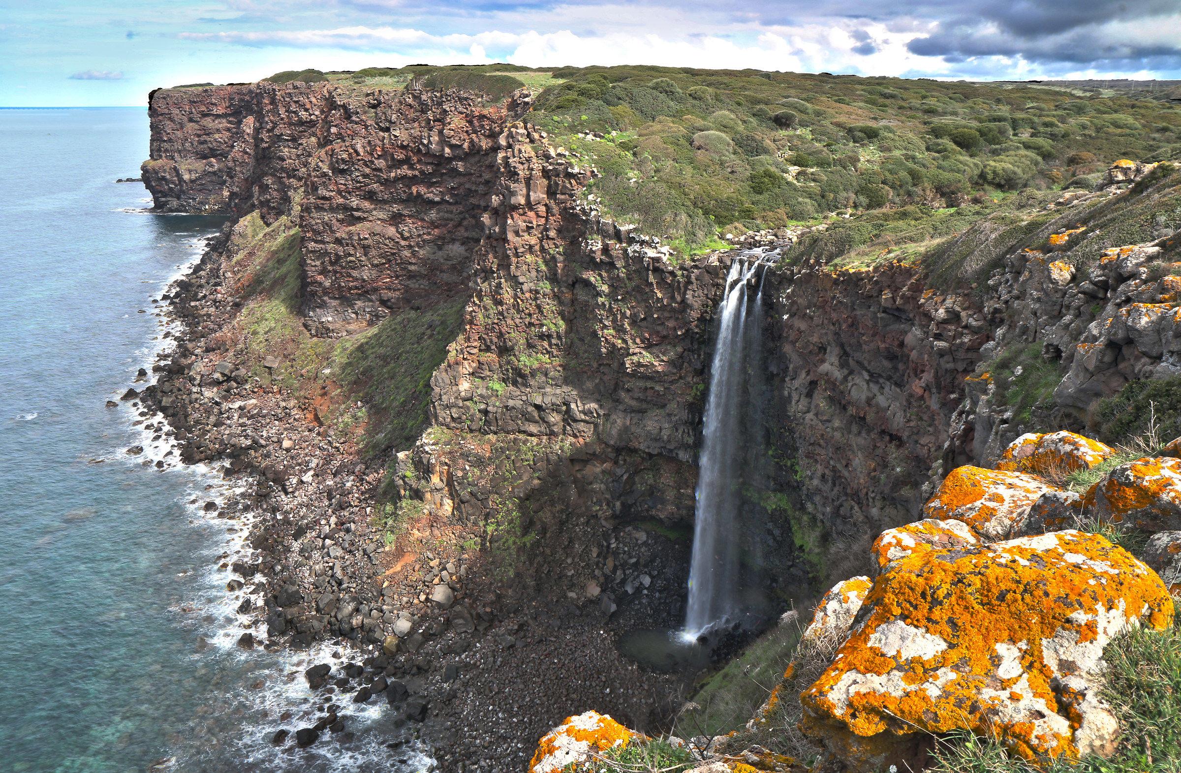 Waterfall Capo Nieddu
