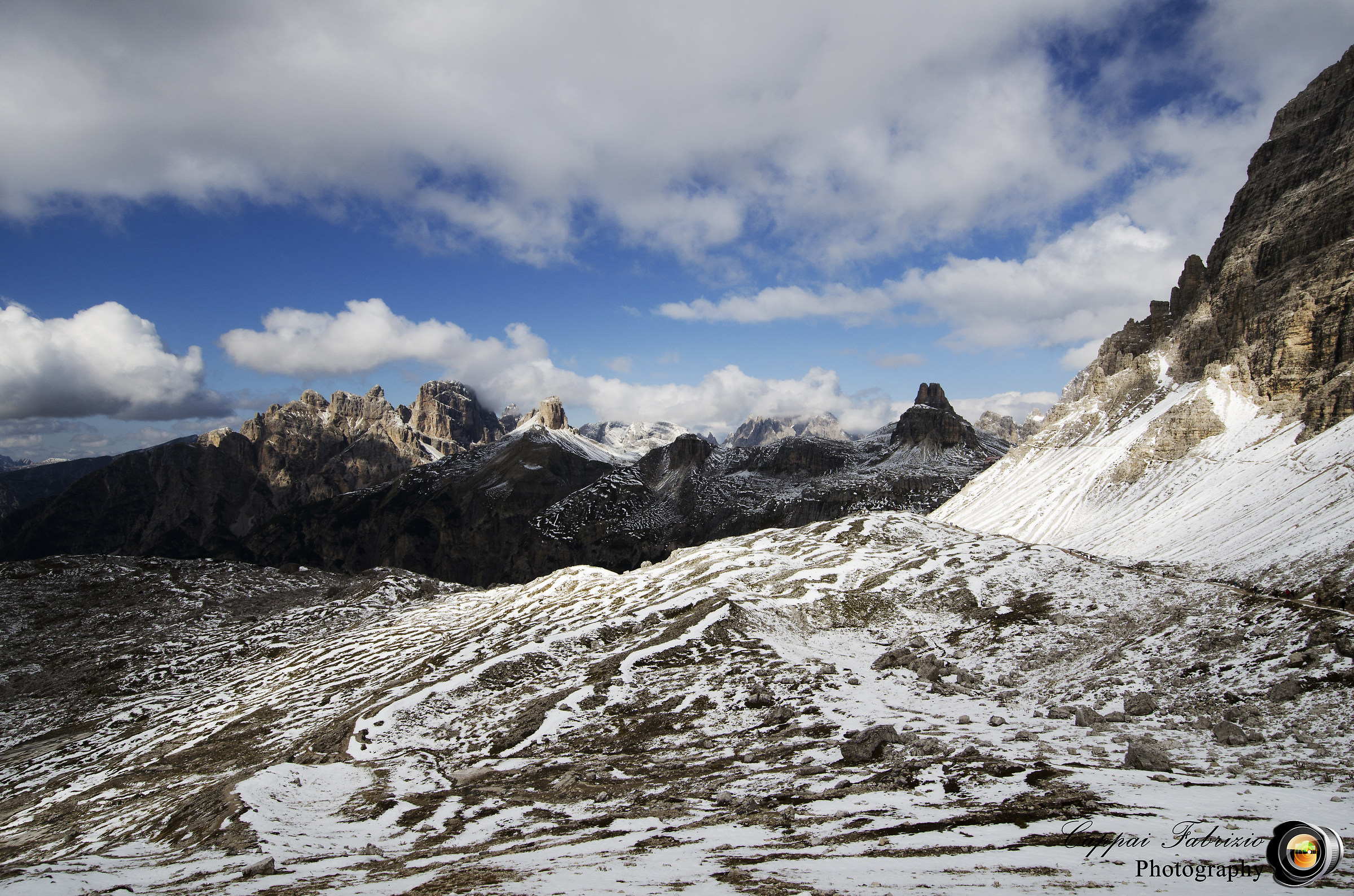 Andando verso le Tre Cime