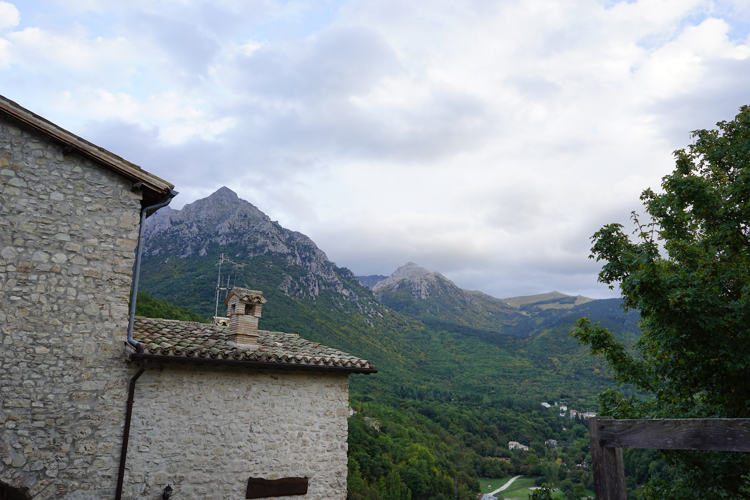 Monte Bove from Castel Fantellino