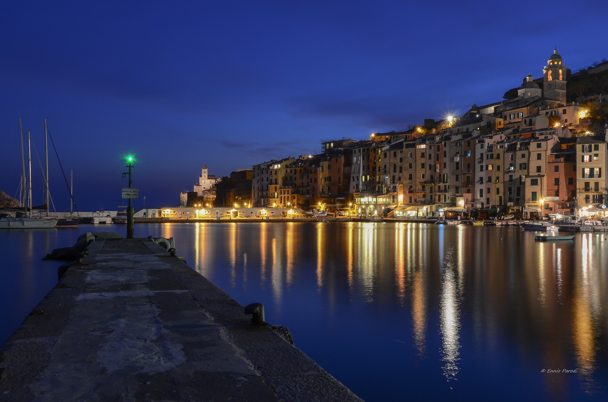 Blue hour in Portovenere