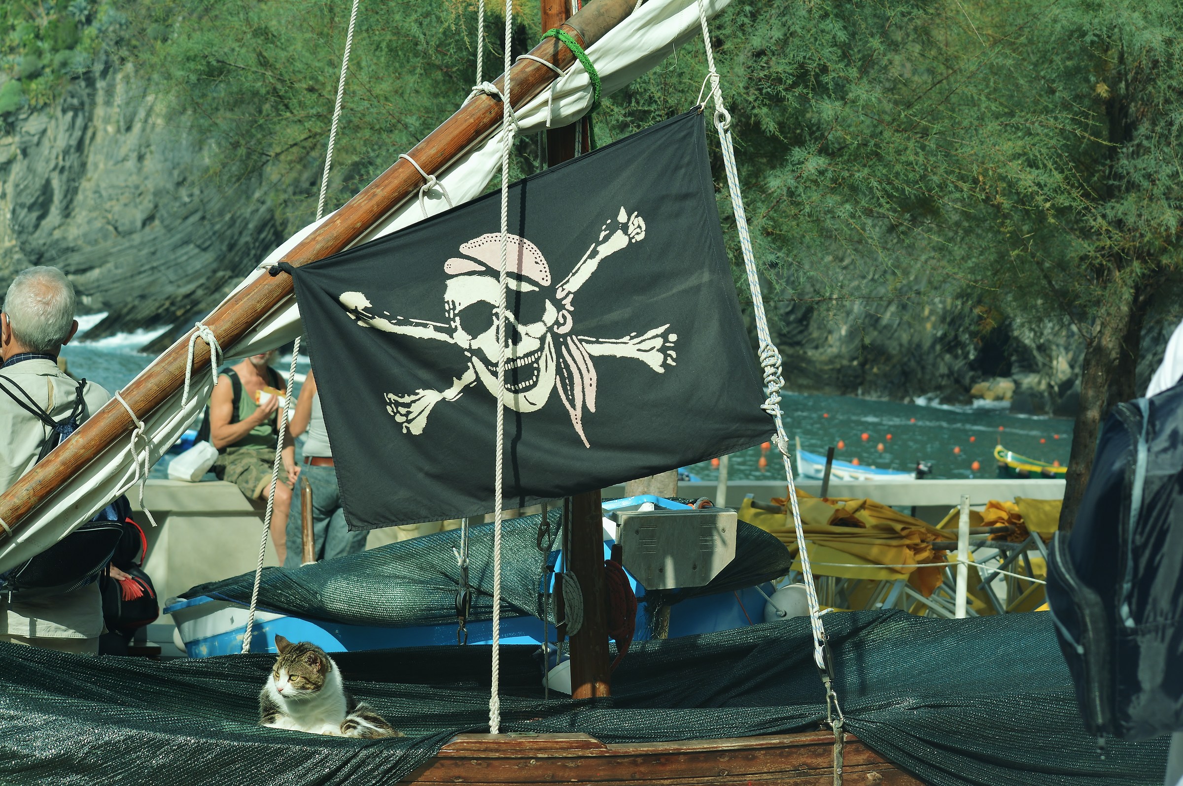 The pirate of the Cinque Terre