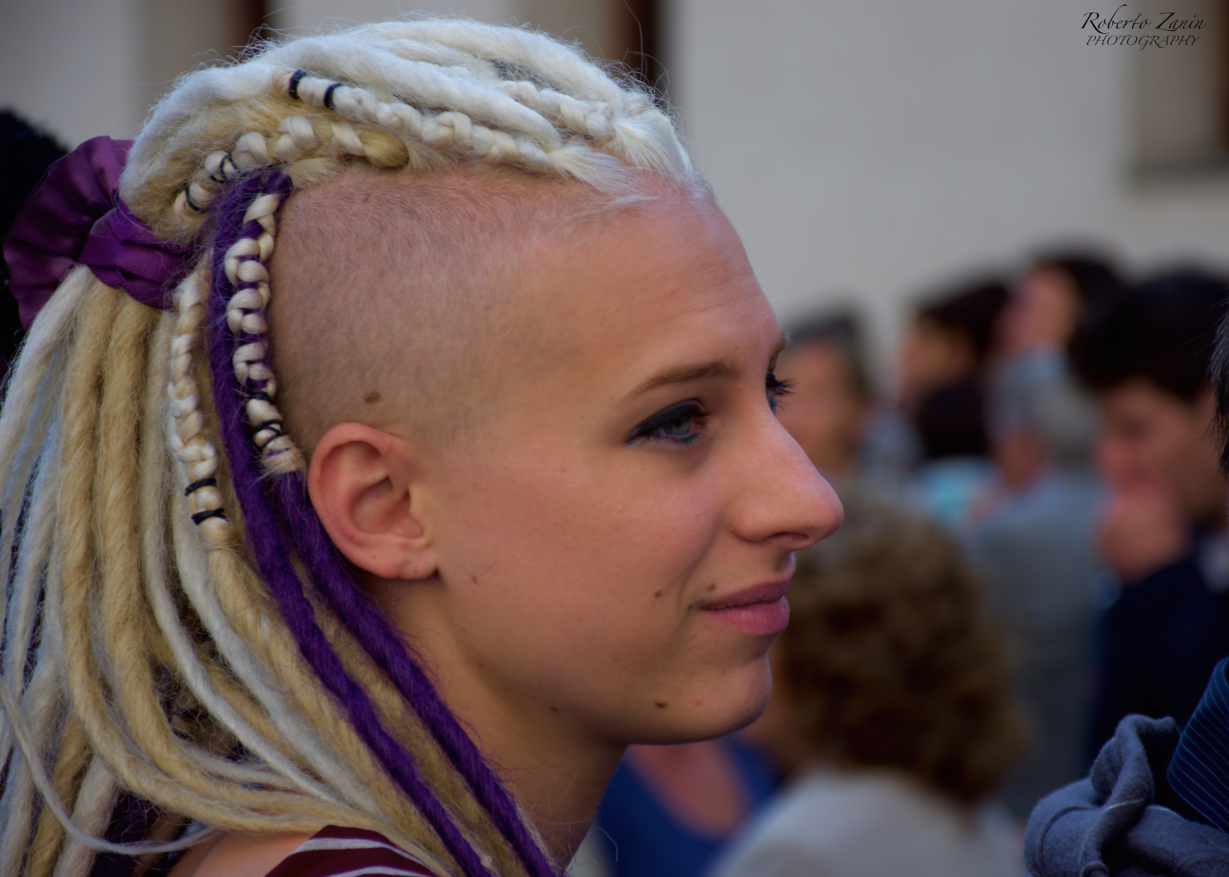 Among the crowd in Piazza del Duomo in Milan
