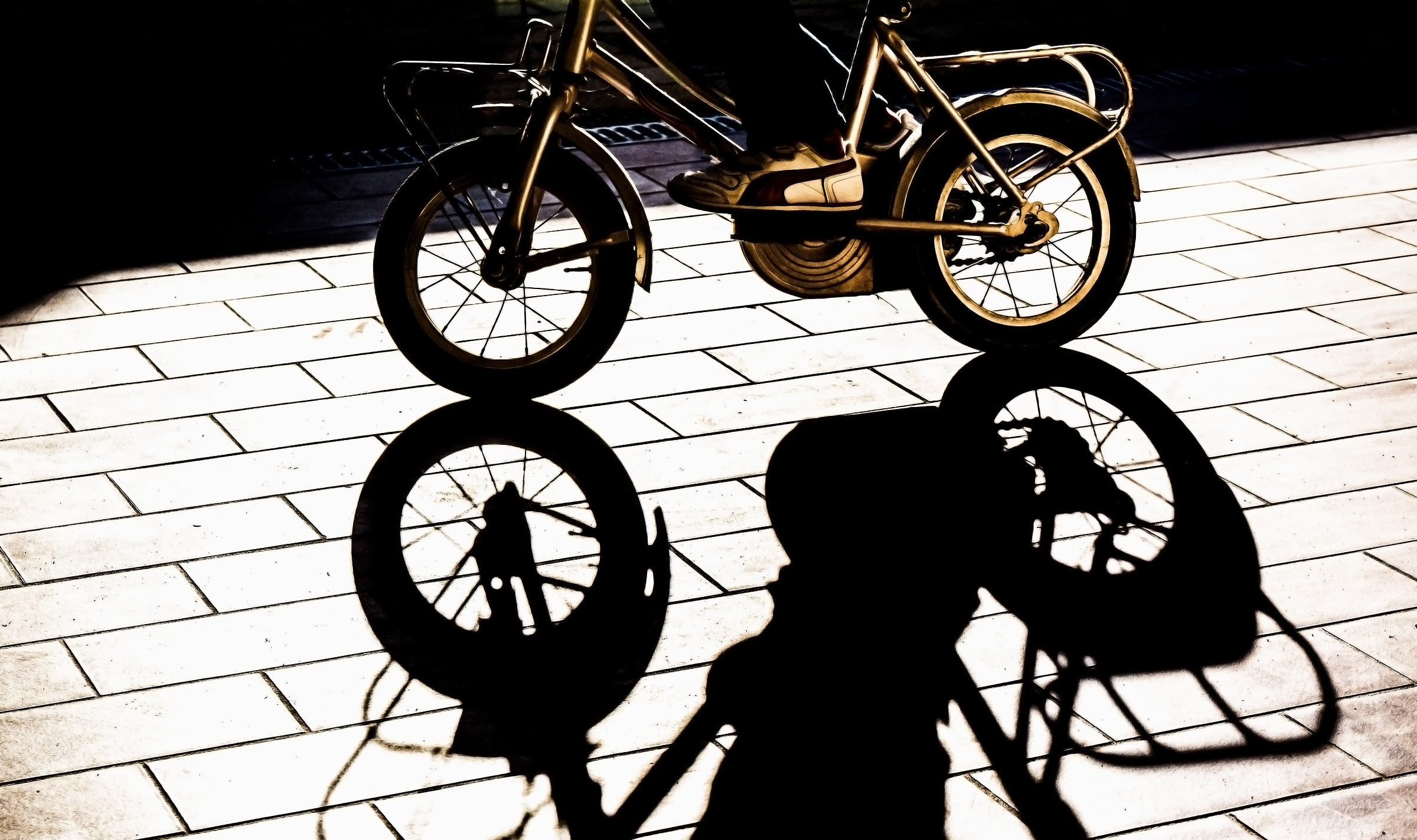 Primo giorno senza rotelle