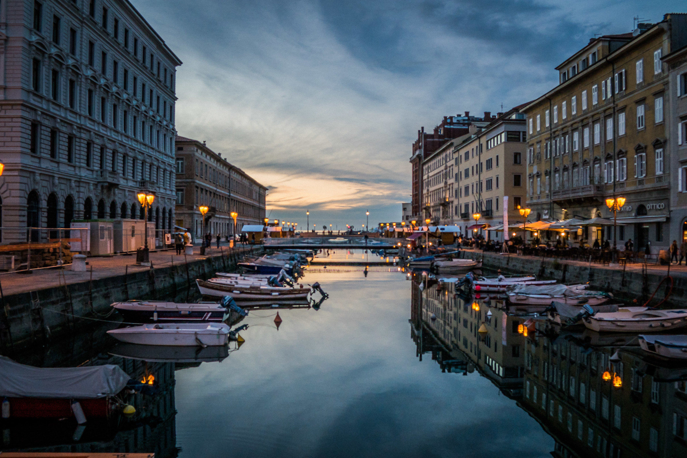 Trieste from Ponte Curto