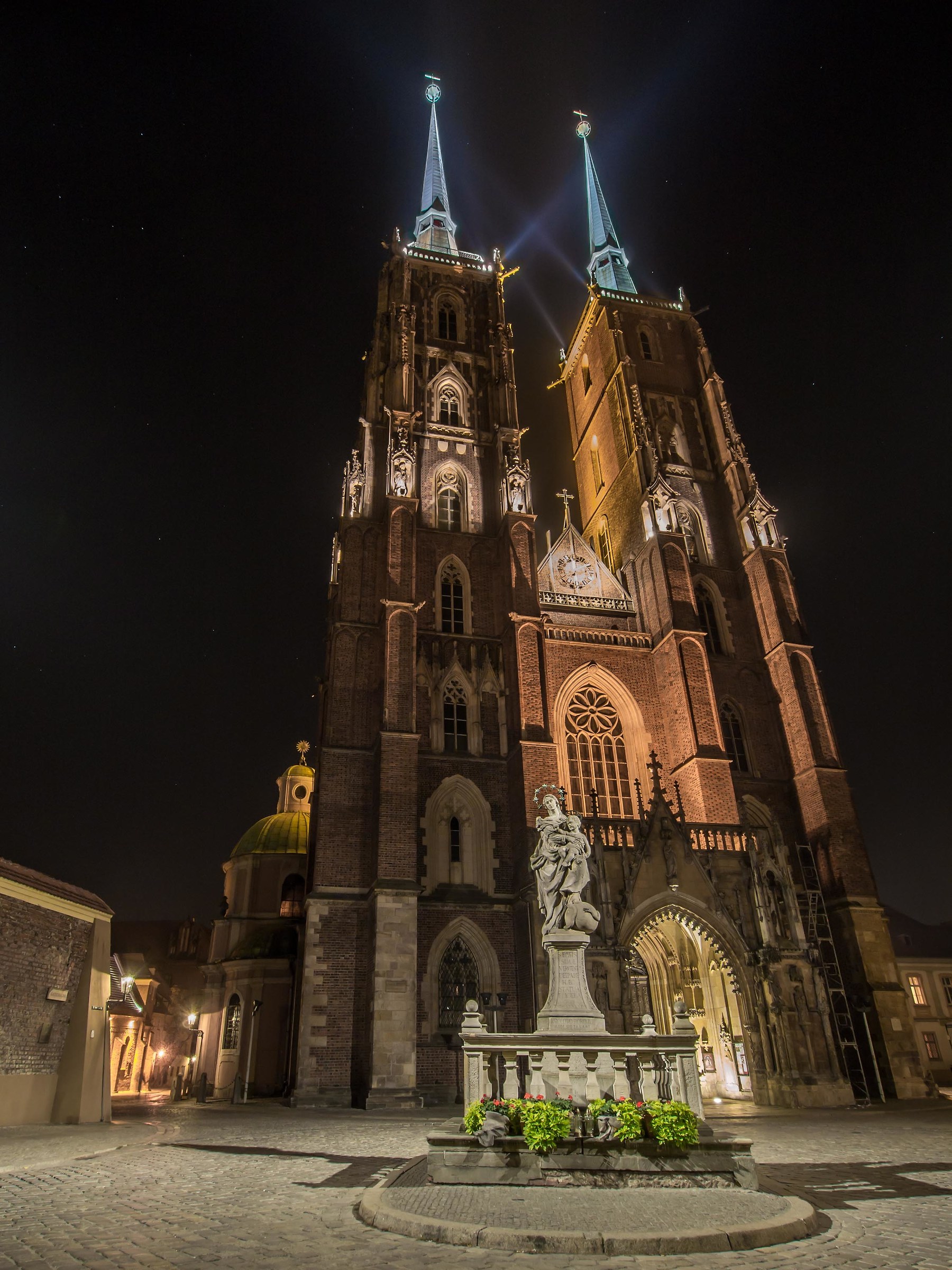 Cathedral church in Wroclaw