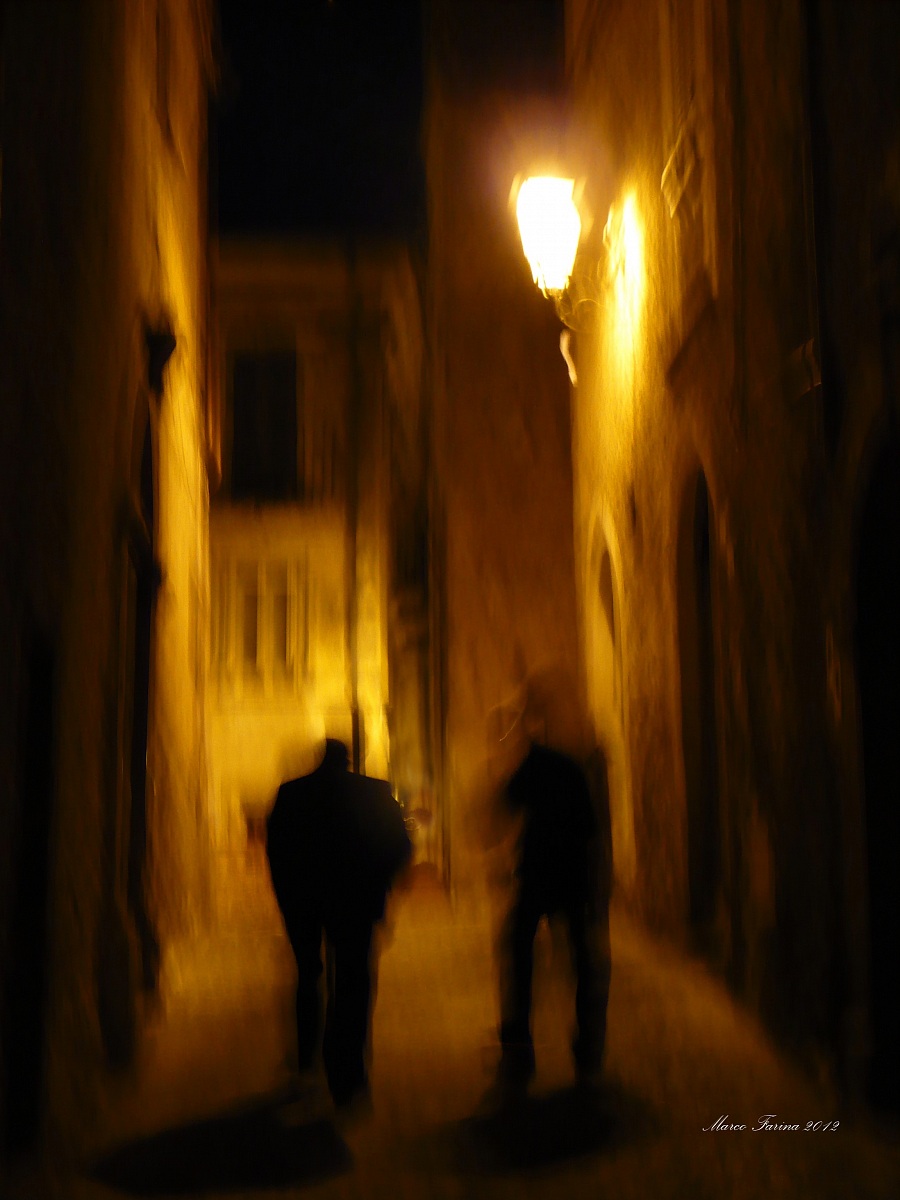 The two friends touched