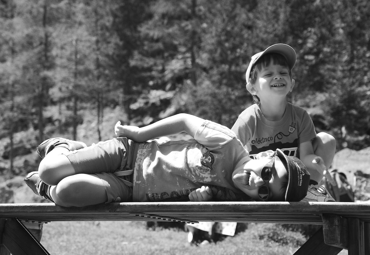 Sorridere con un amico è una cosa meravigliosa!