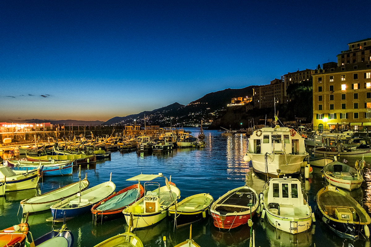 Port of Camogli - Now Blue