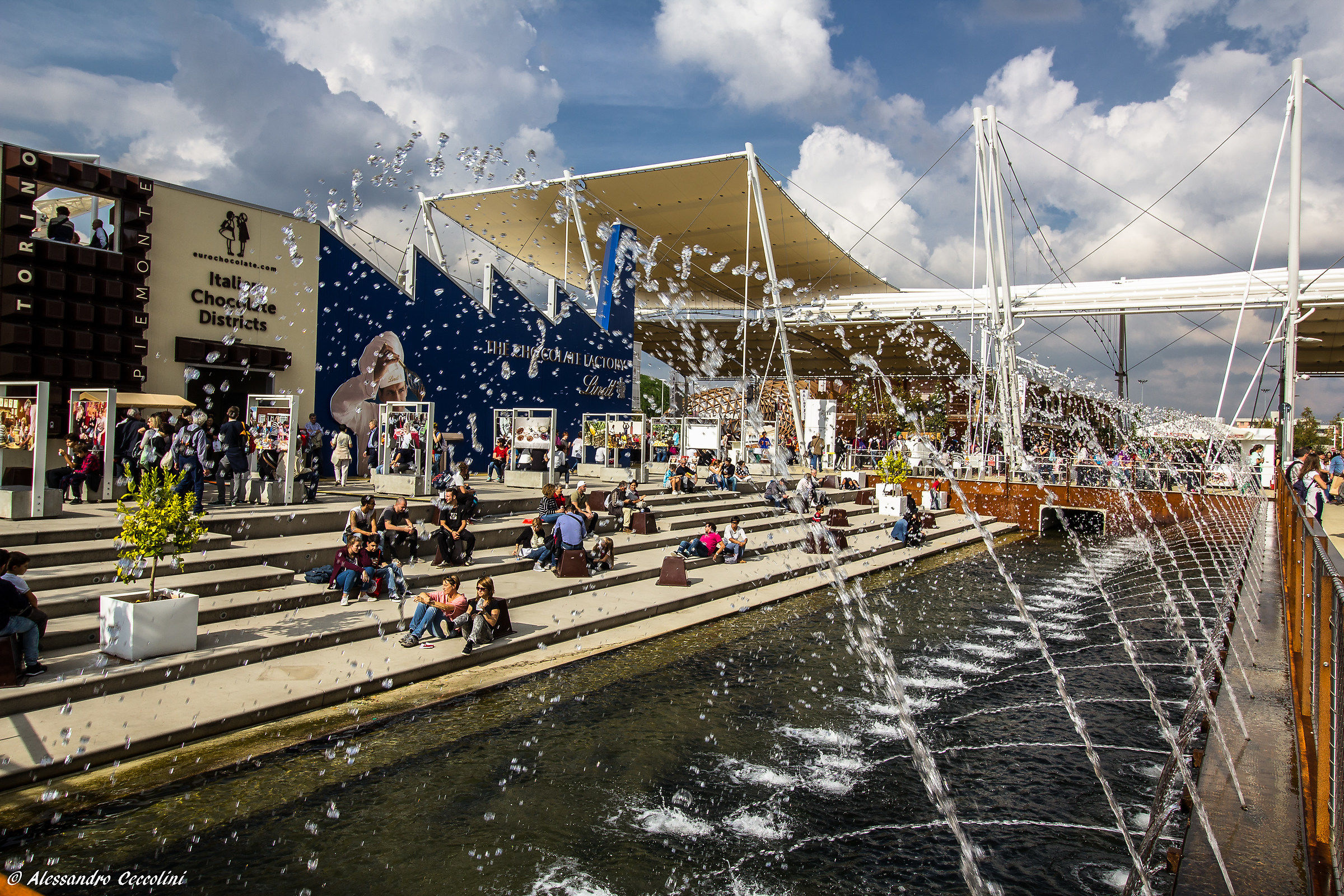 Expo 2015, giochi d'acqua