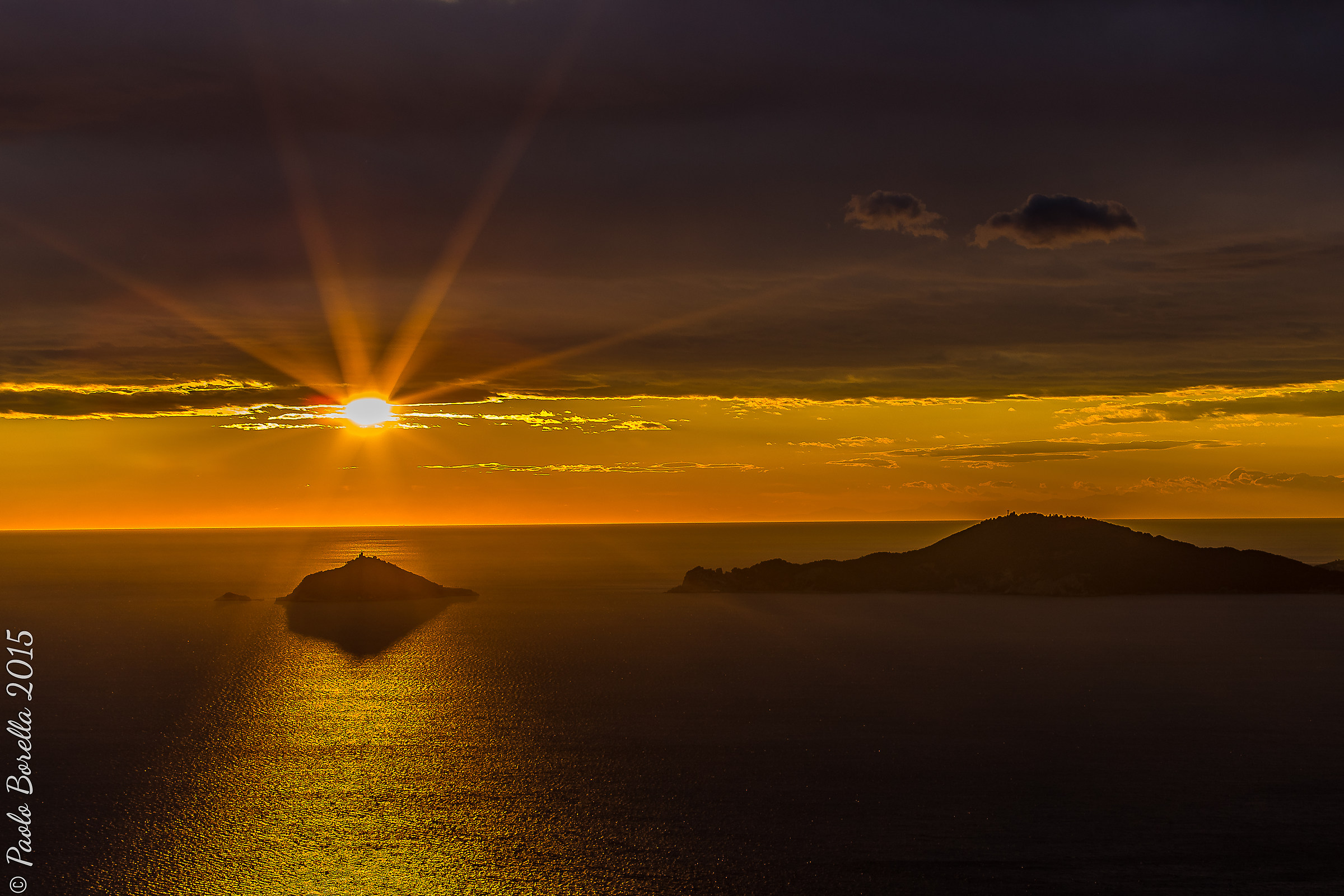 Golden Hour sul Tino