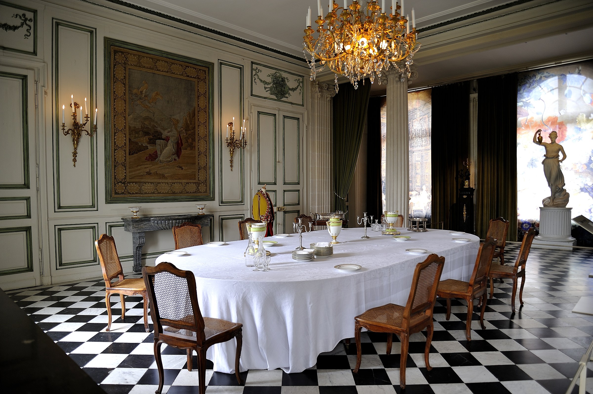 Sala da pranzo Castello di Valencay