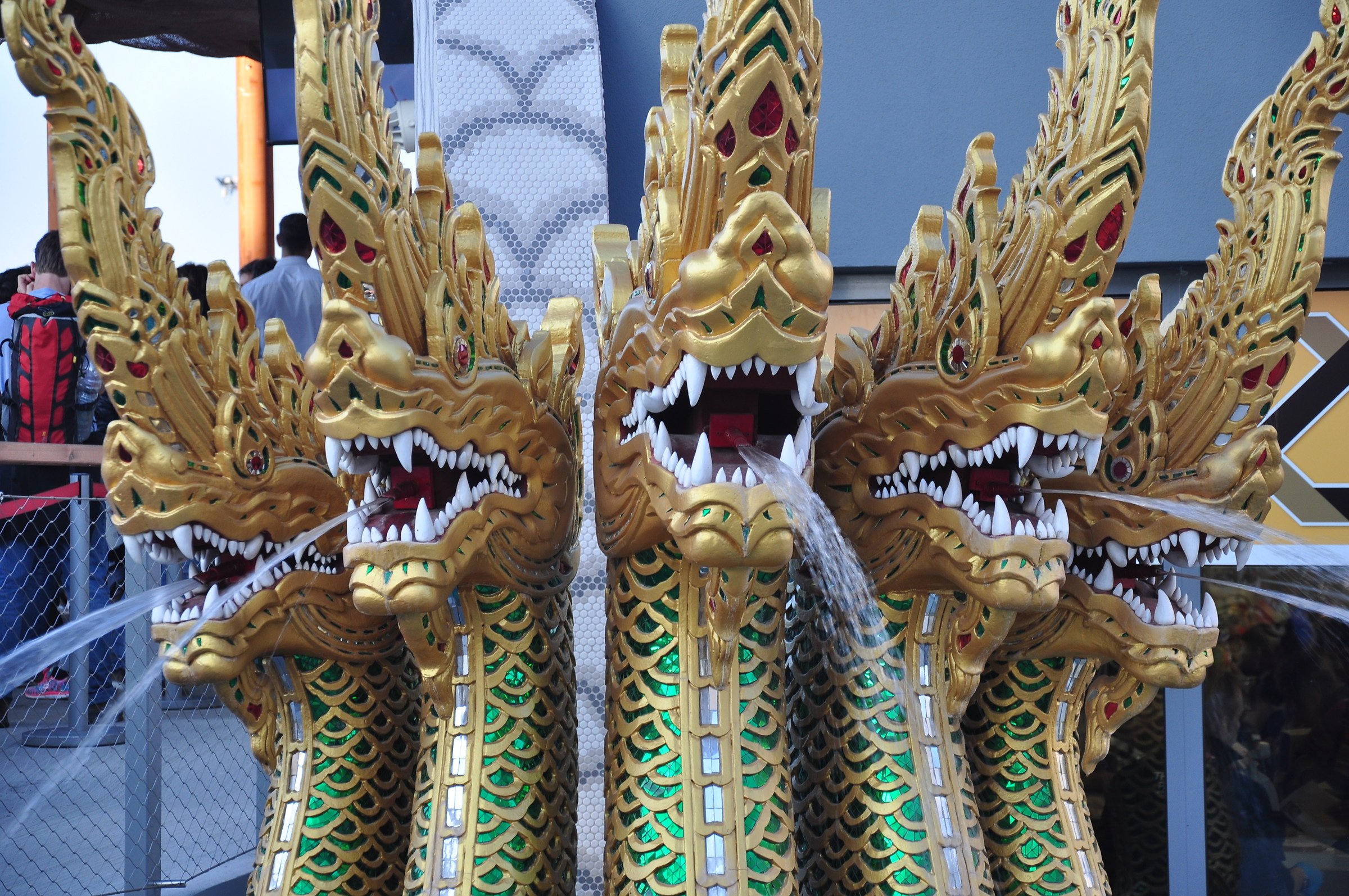 mouths of the dragon