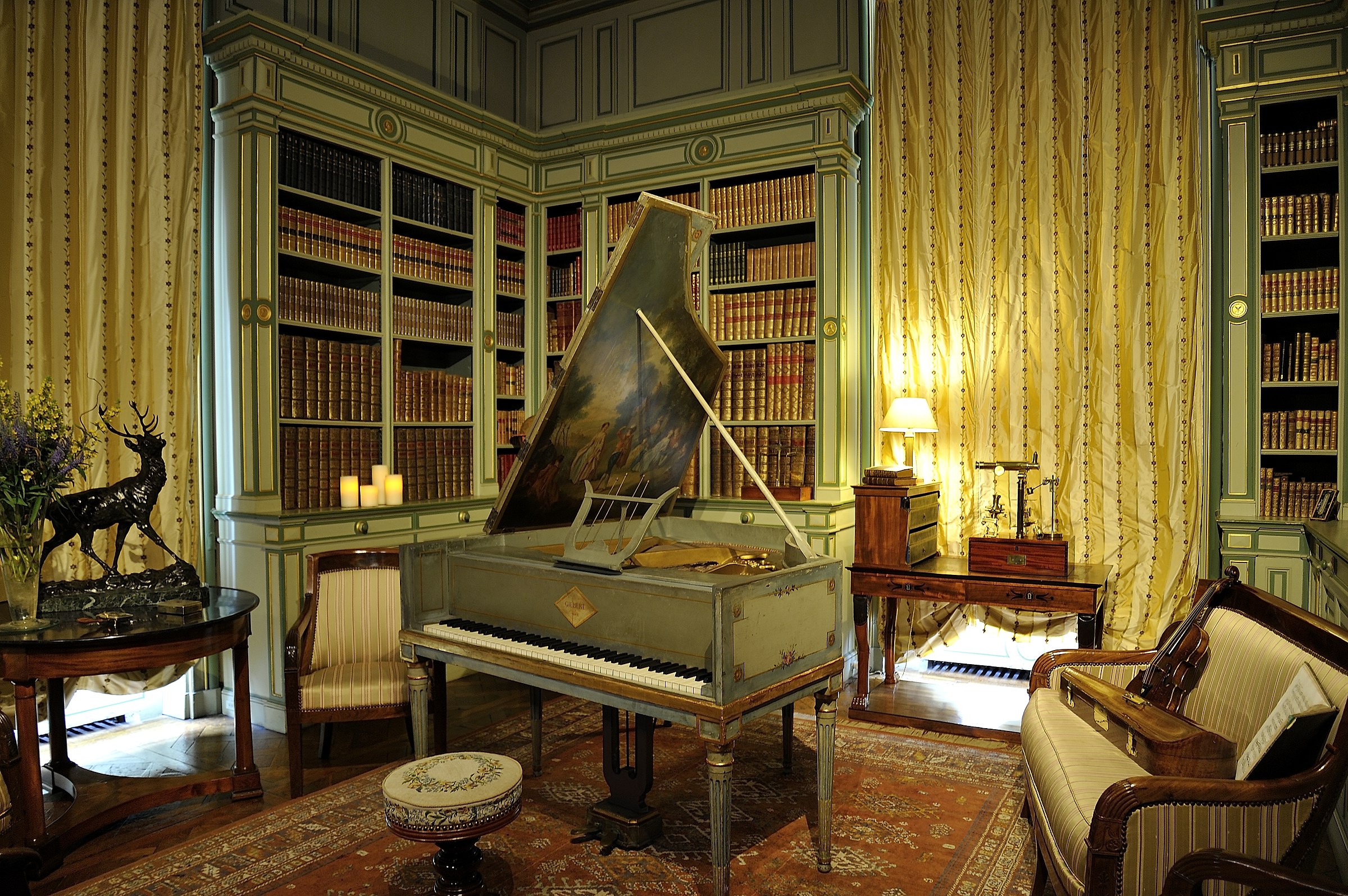 A room at the Chateau de Cheverny