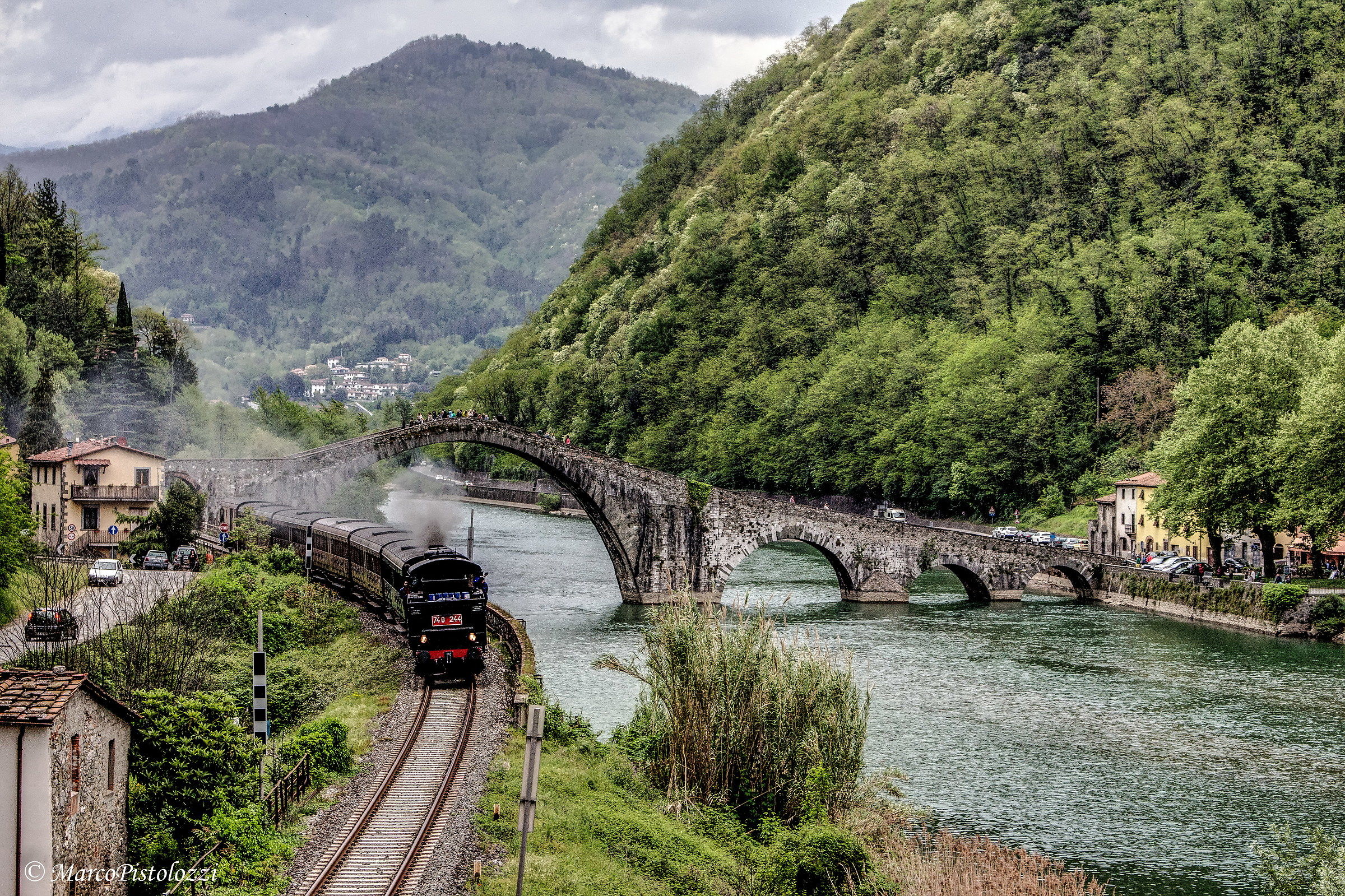 Treno a Vapore /Ponte del Diavolo
