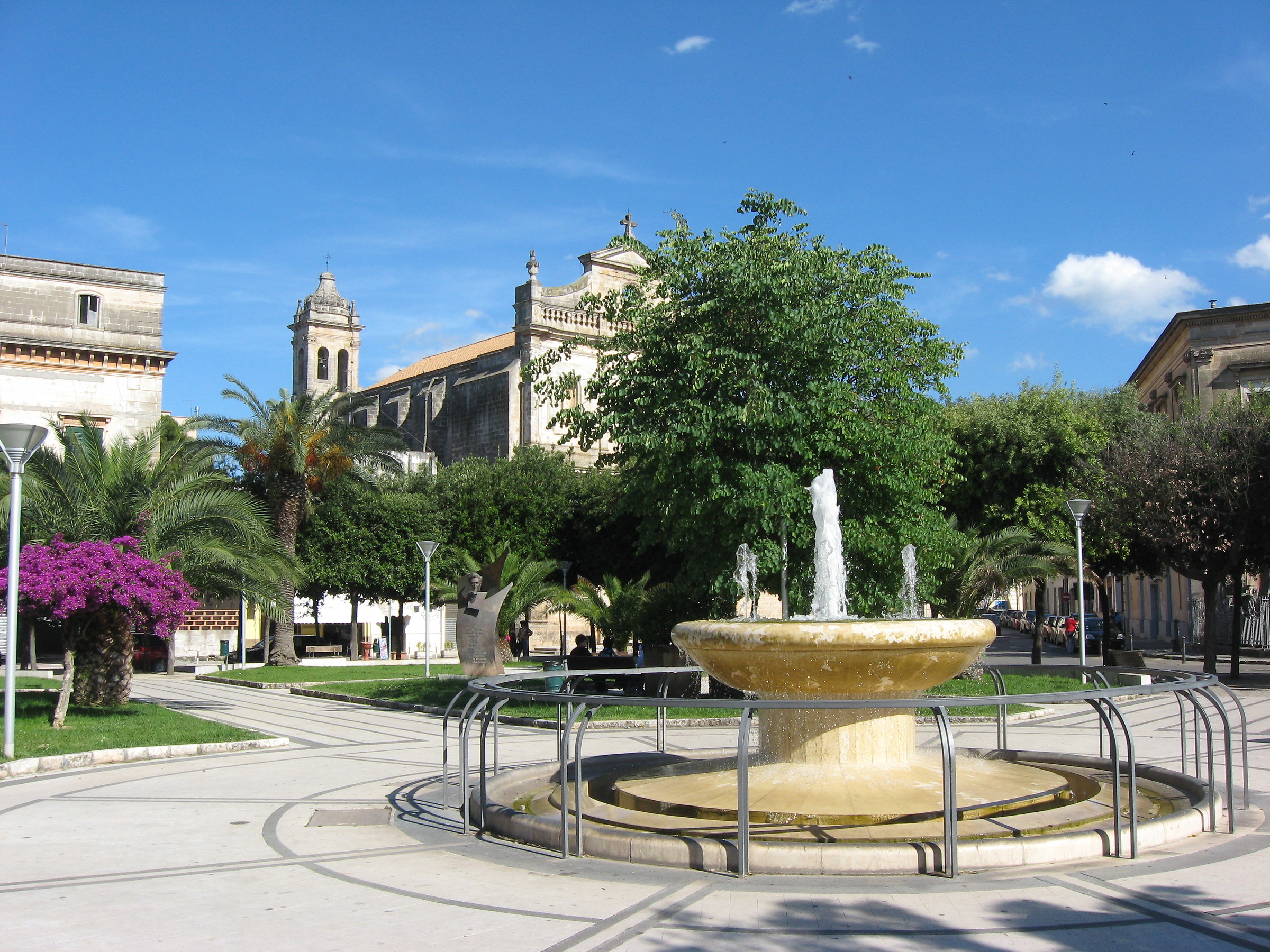Una piazza di Manduria