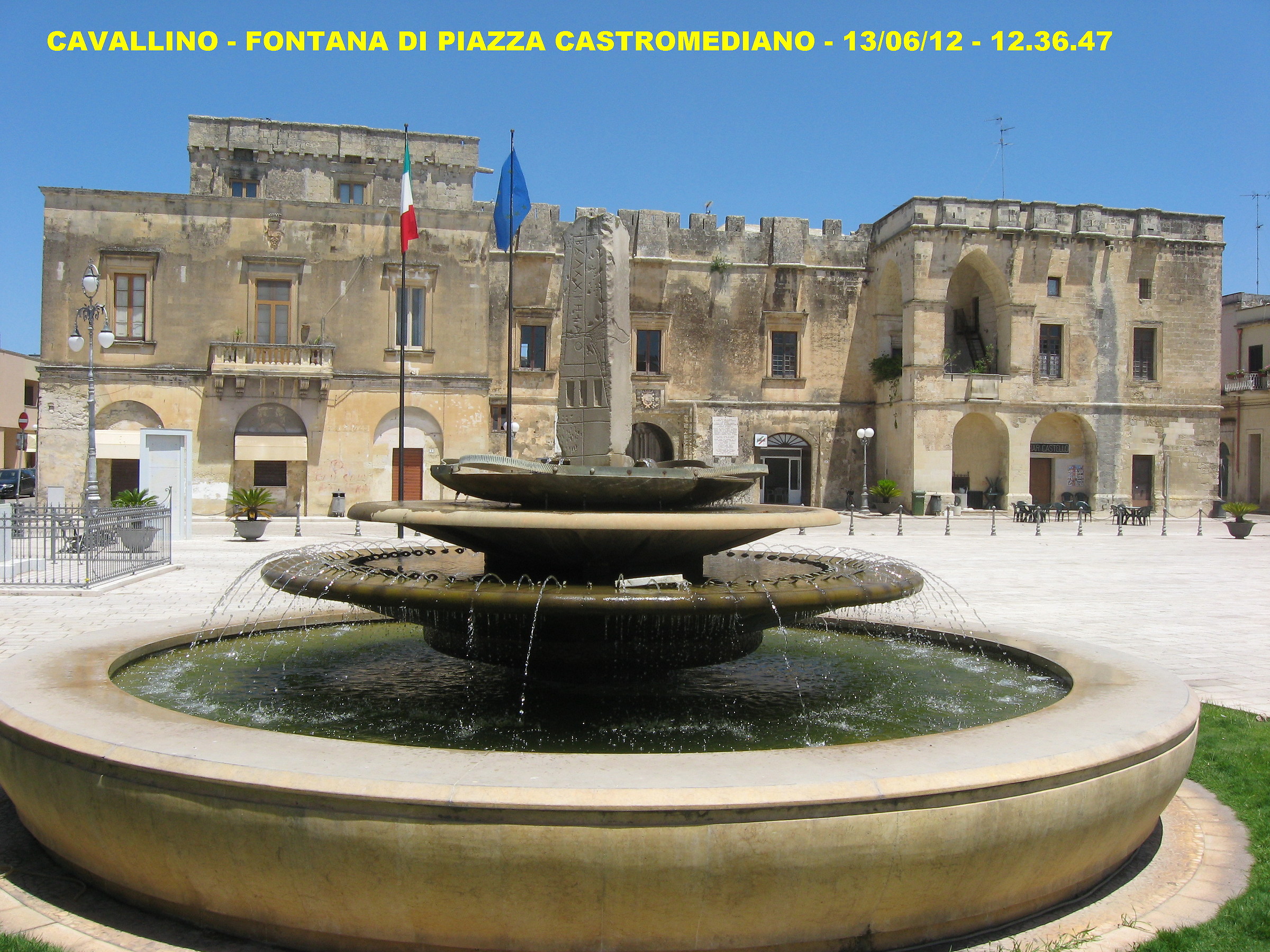 Fountain Square Castromediano Cavallino
