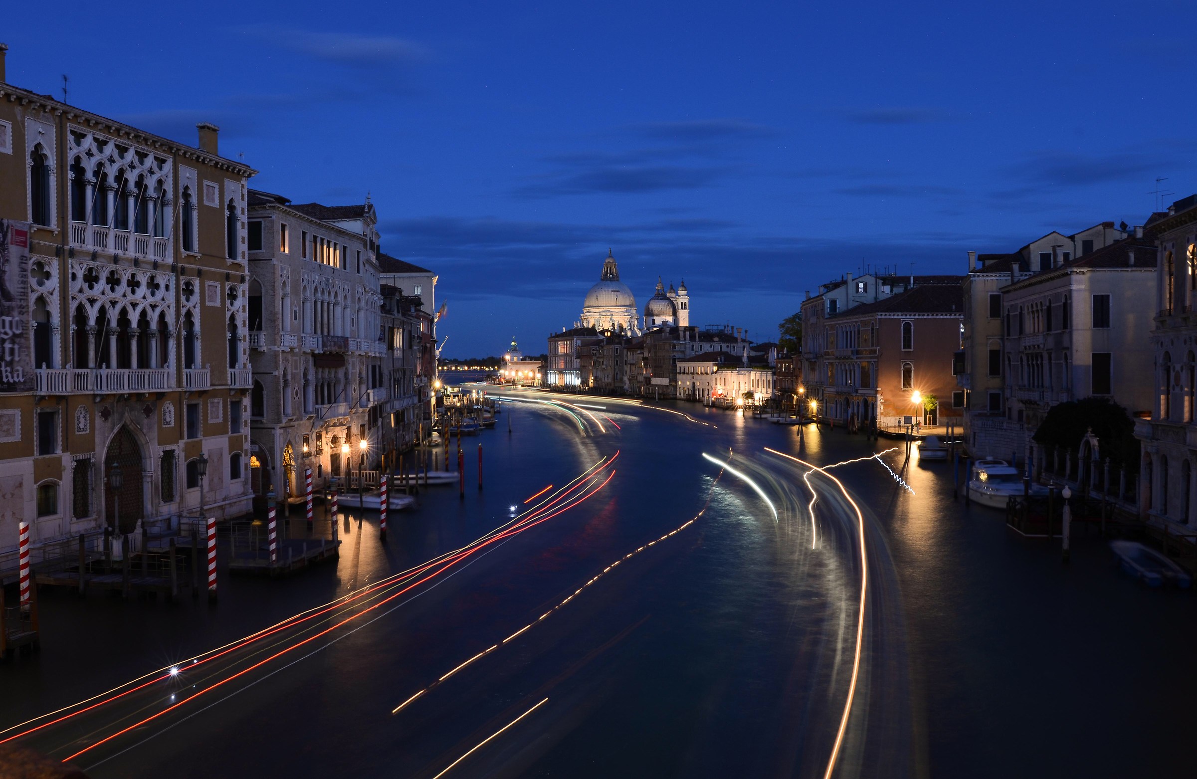From the Accademia bridge