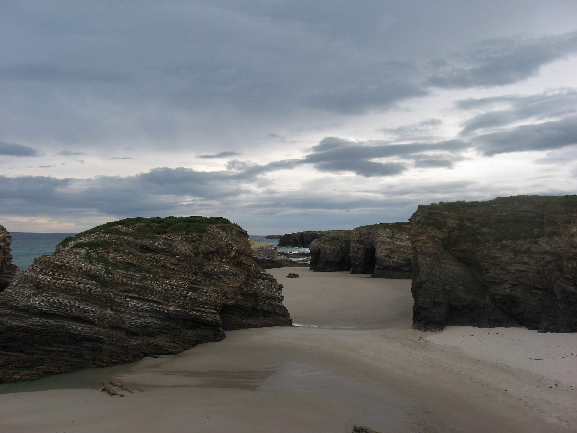 Playa "As Caterais" Ribadeo