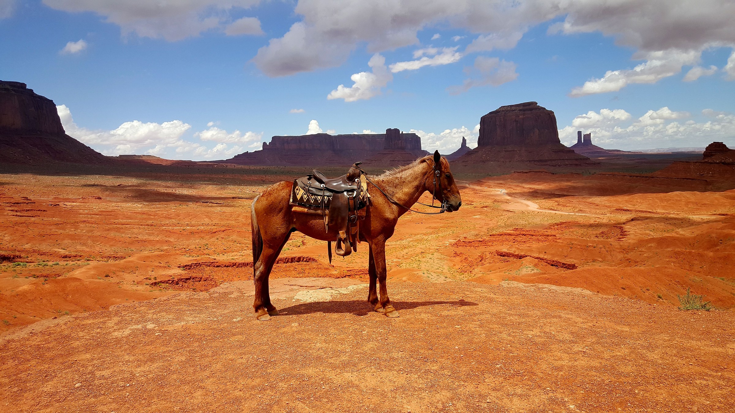 Straddling land and clouds