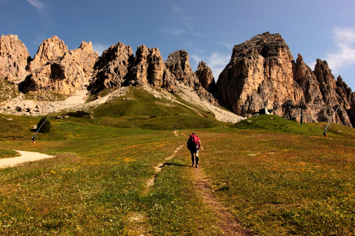 climbing on Mount cir