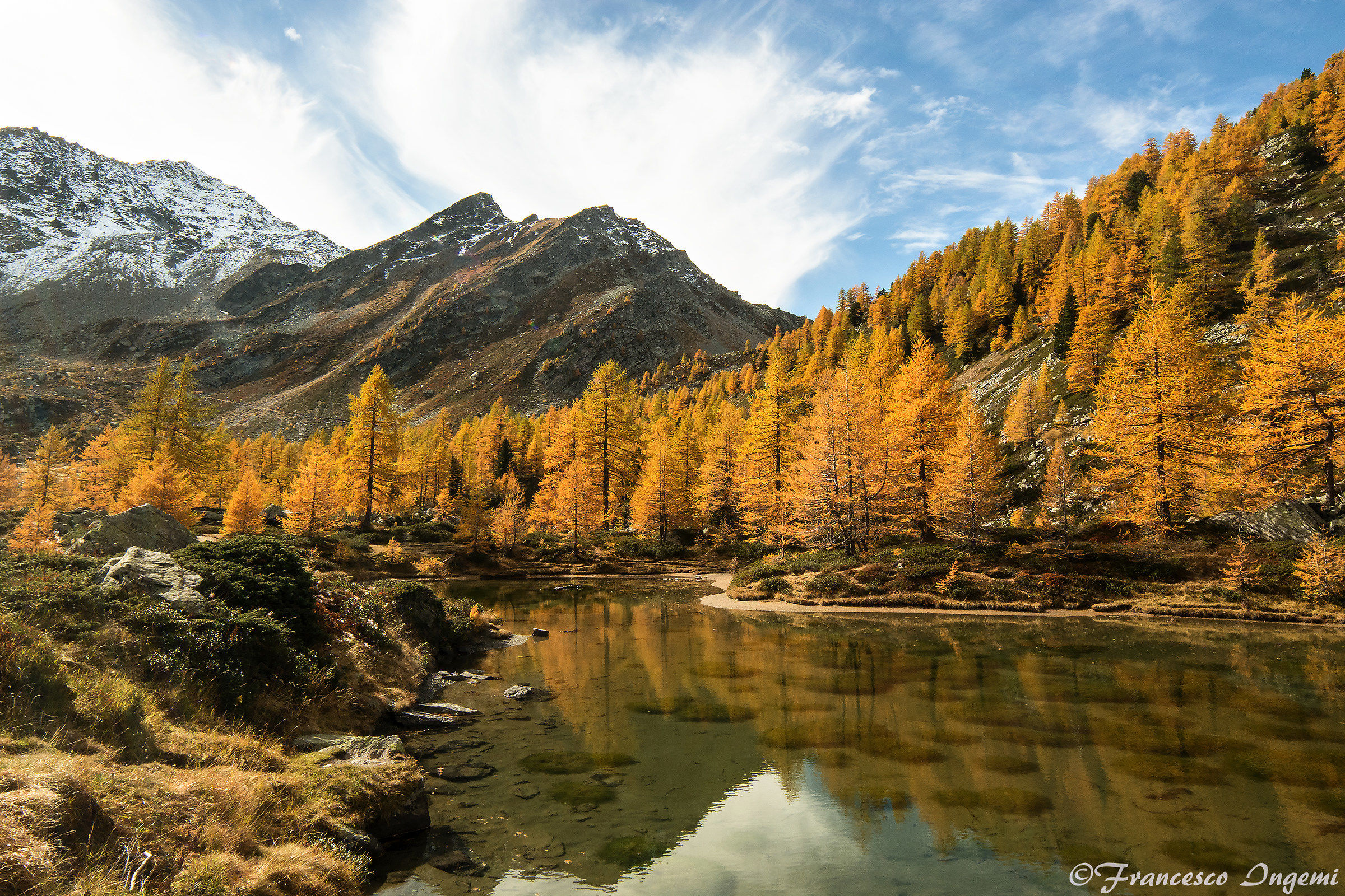 Lake Arpy, Morgex, Valle d'Aosta.