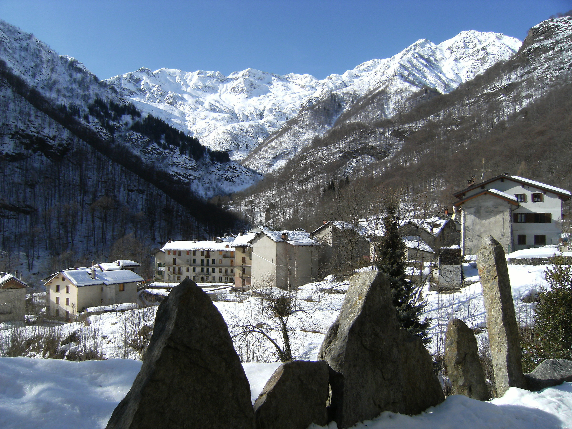 Piedicavallo in winter