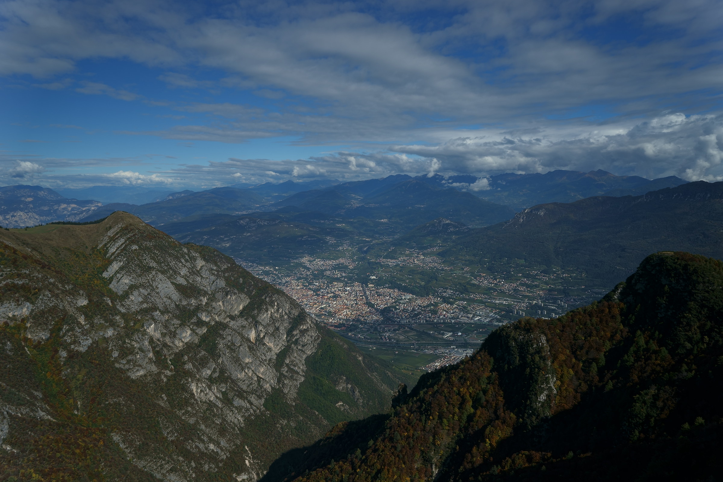 Trento from Viote