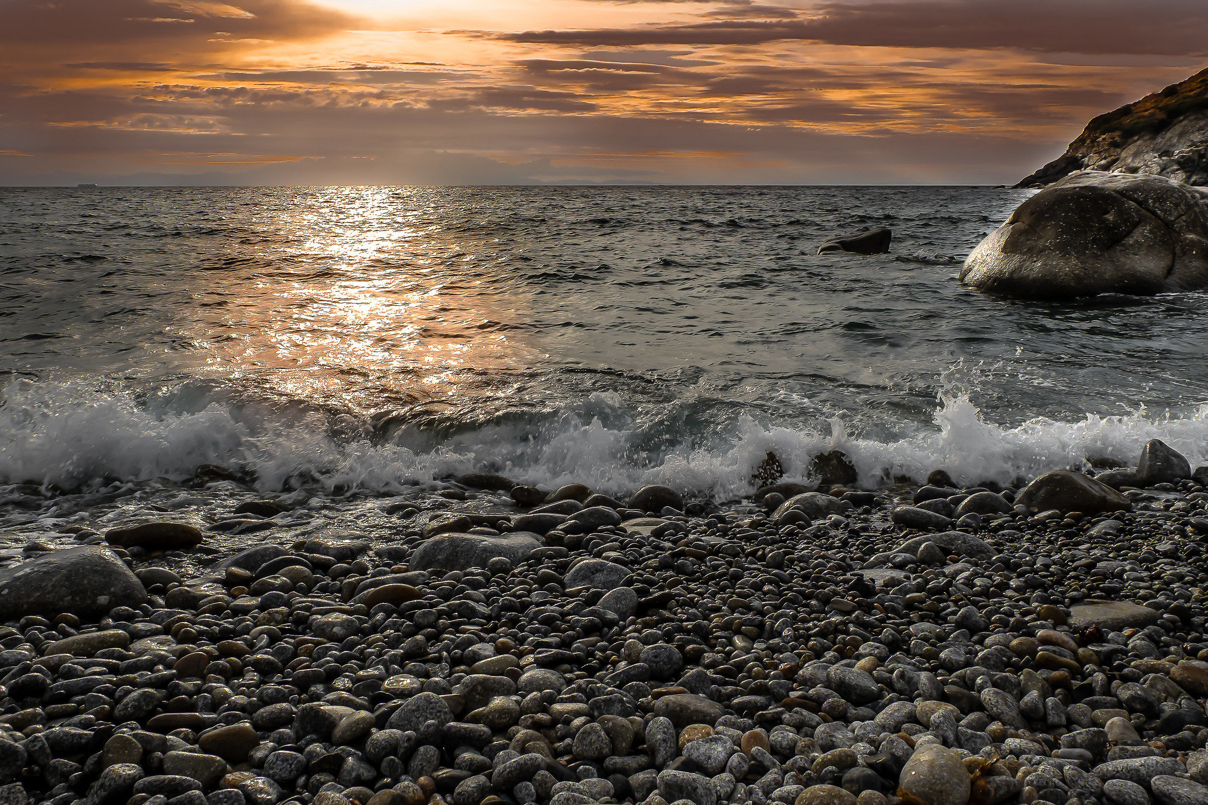 at sunset to end season ............