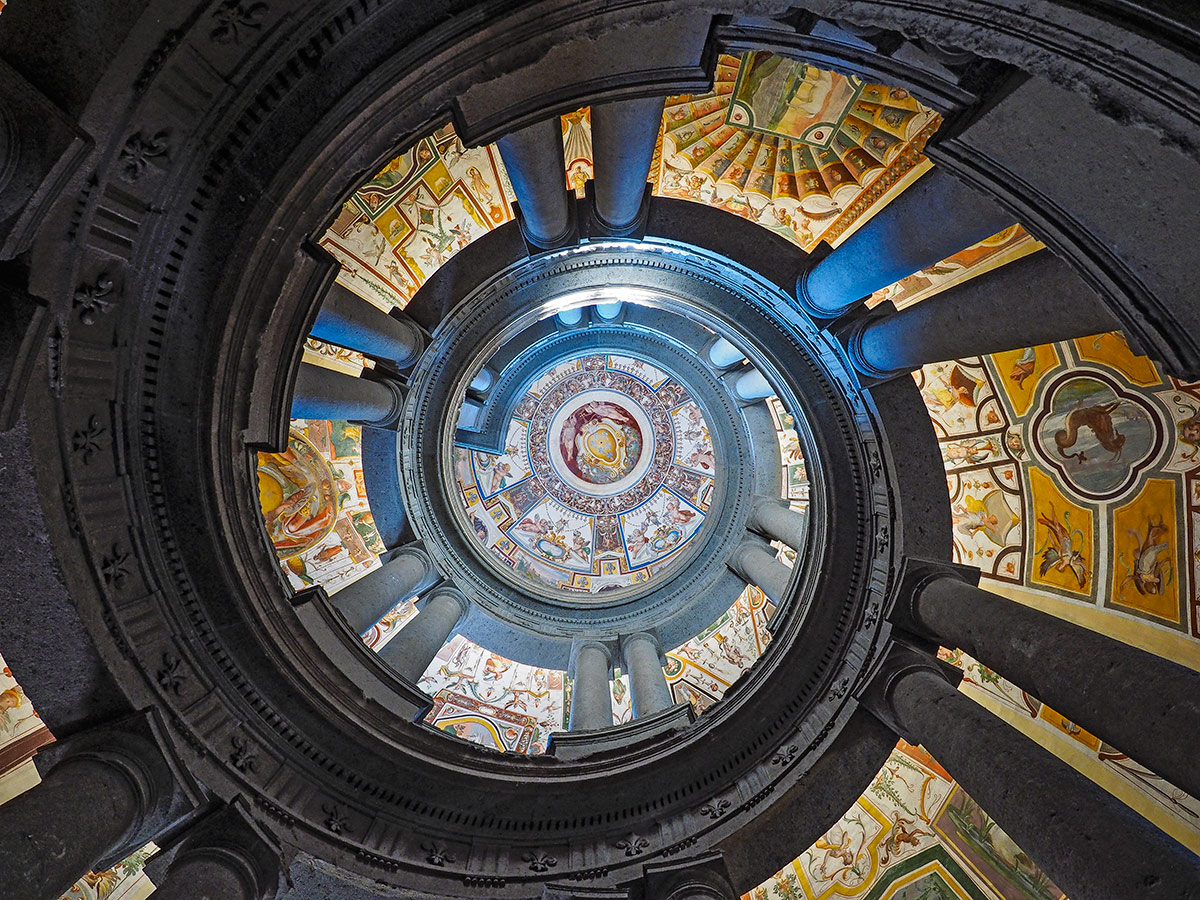 Scala Regia of the Palazzo Farnese in Caprarola