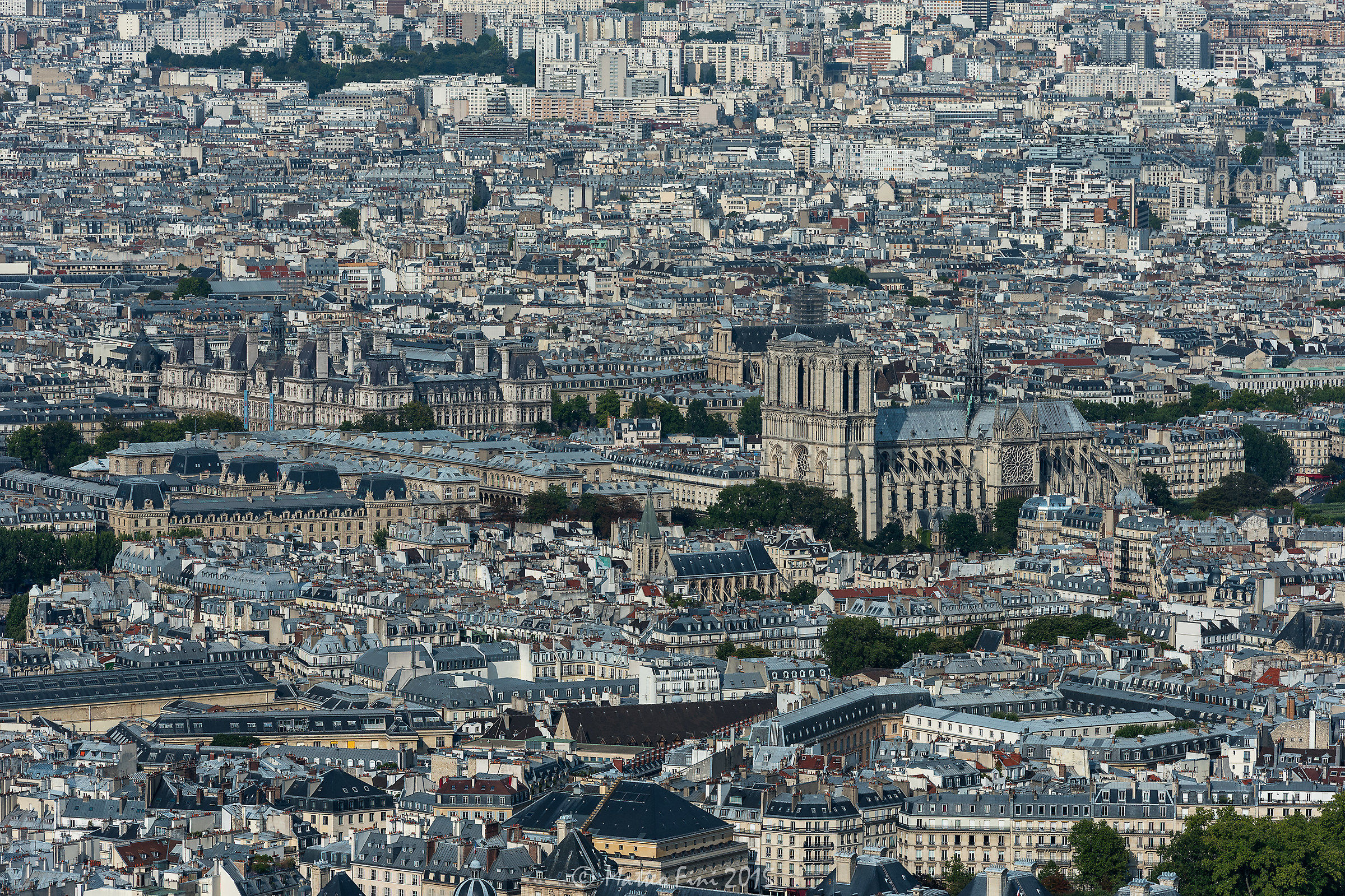 Paris rooftops