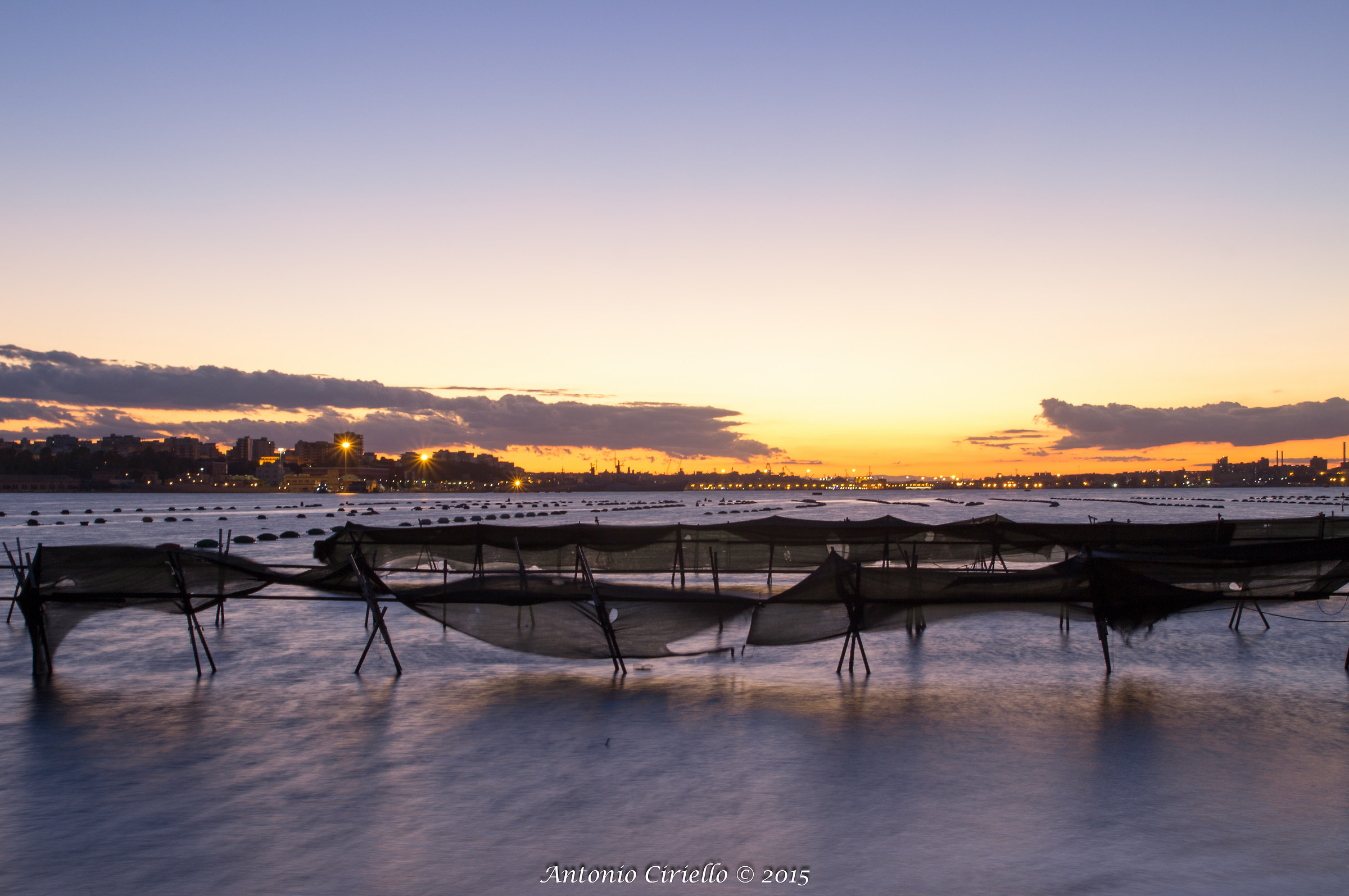 Golden Hour on the first breast Sea Small