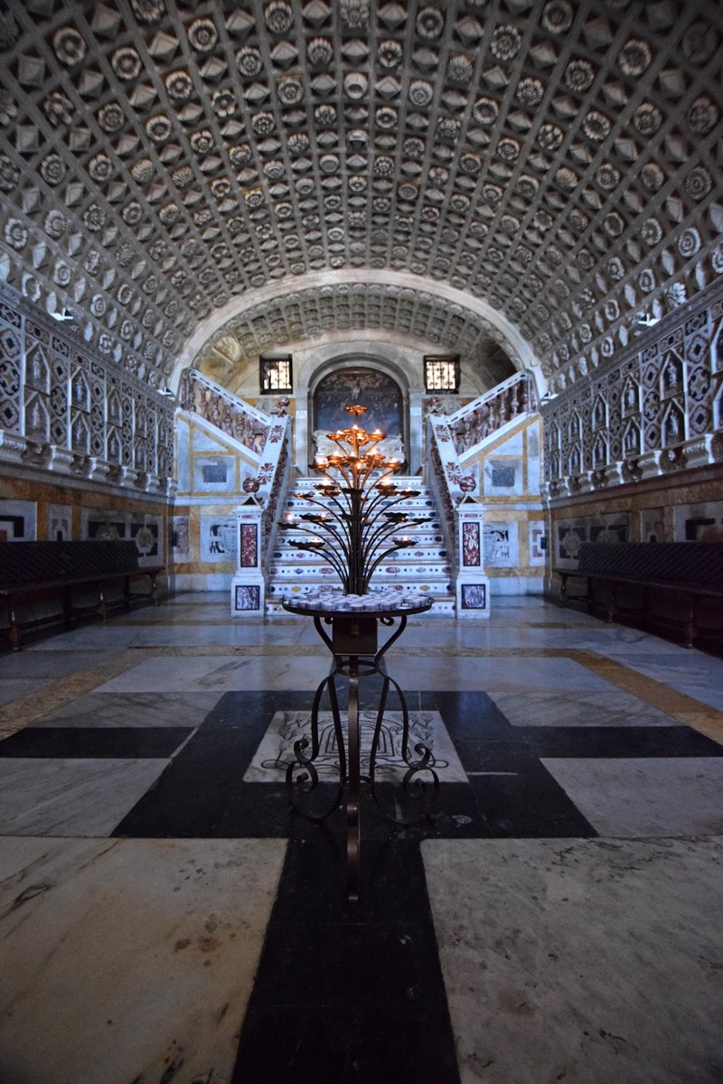Crypt in Cagliari Cathedral, Sardinia