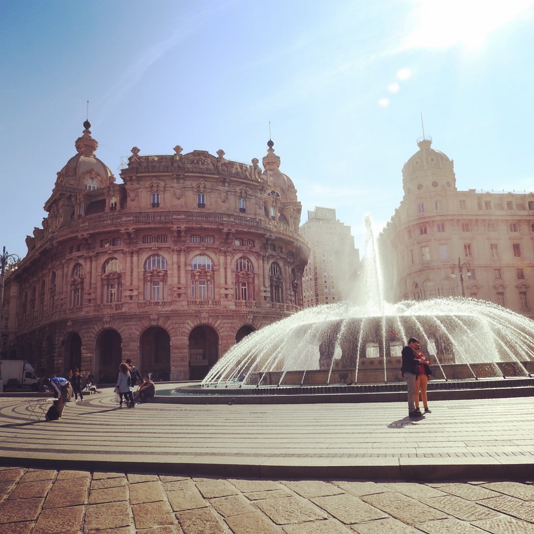 Piazza de Ferrari Genoa